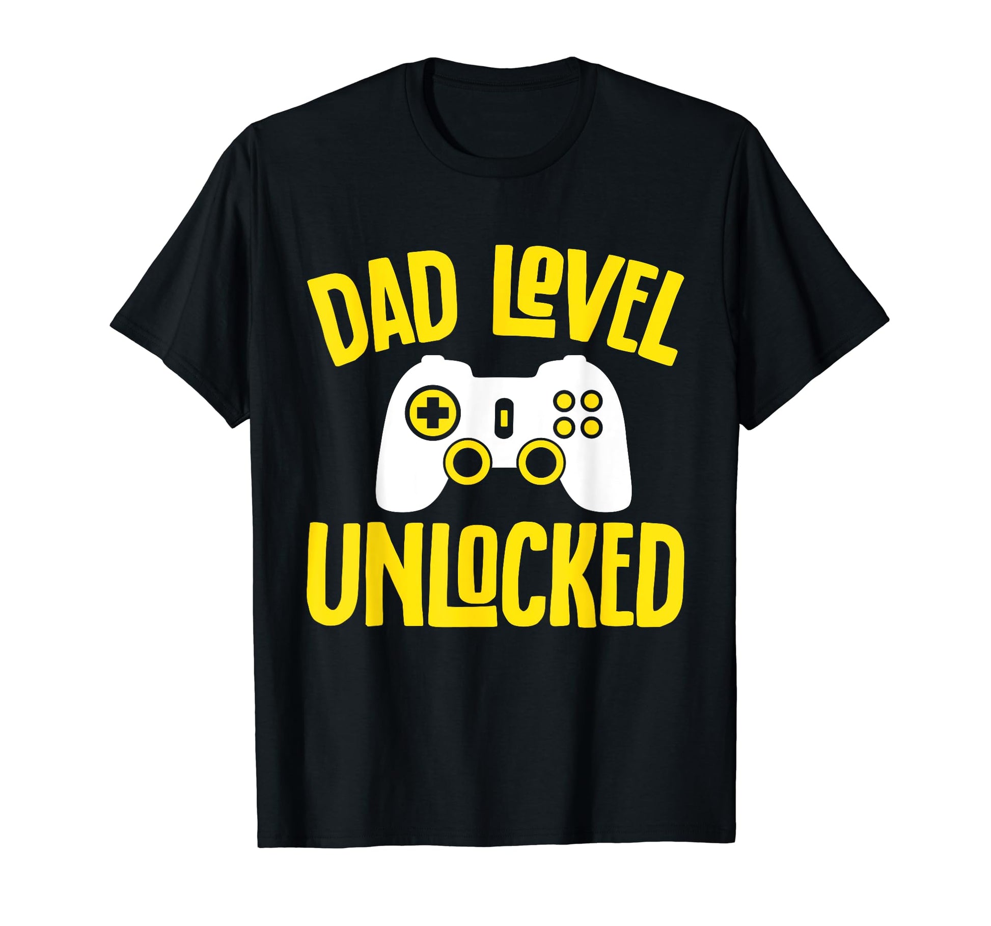 Dad Level Unlocked Gamer Dad Funny T-Shirt - Graphic Print for Adults - T-Shirt, Sweatshirt, Hoodie