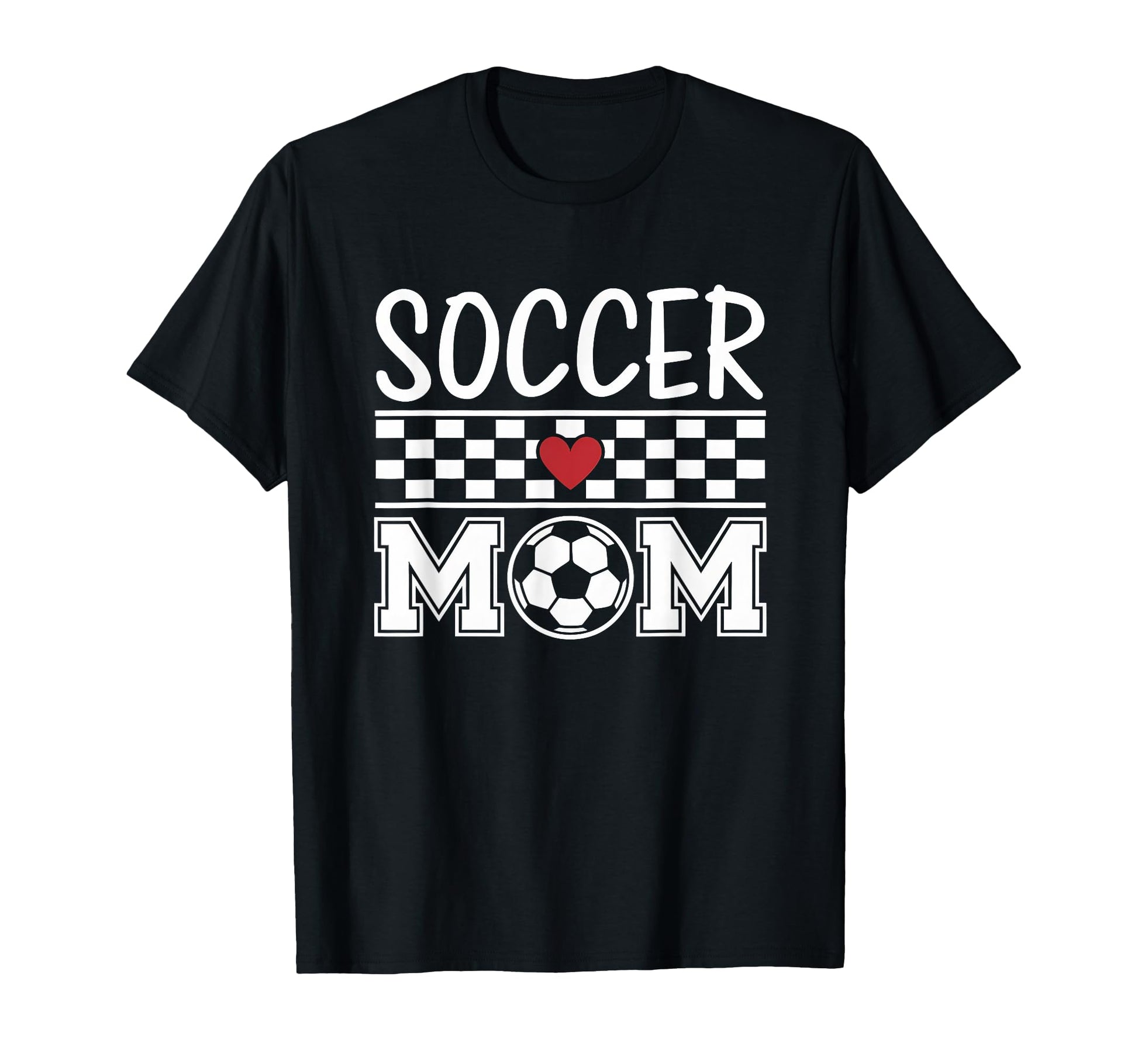 Groovy Soccer Mom Mother Soccer Mom T-Shirt - Graphic Print Unisex - T-Shirt, Sweatshirt, Hoodie