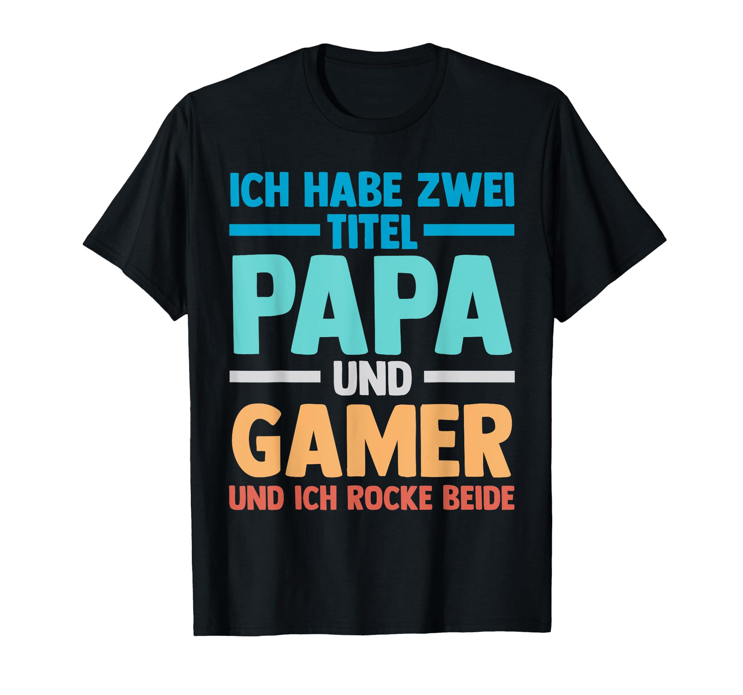 Papa Vater Vatertag Geschenk T-Shirt - Custom Art Print for Adults - T-Shirt, Sweatshirt, Hoodie