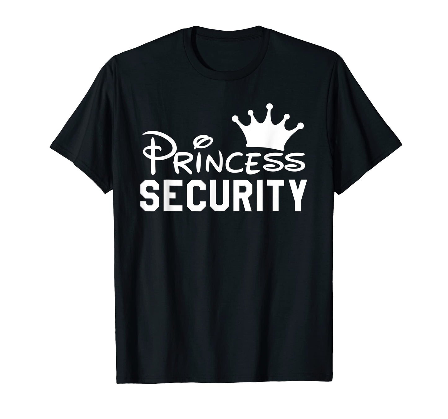Princess Security Themed Party Birthday T-Shirt - Custom Art Print Unisex - T-Shirt, Sweatshirt, Hoodie