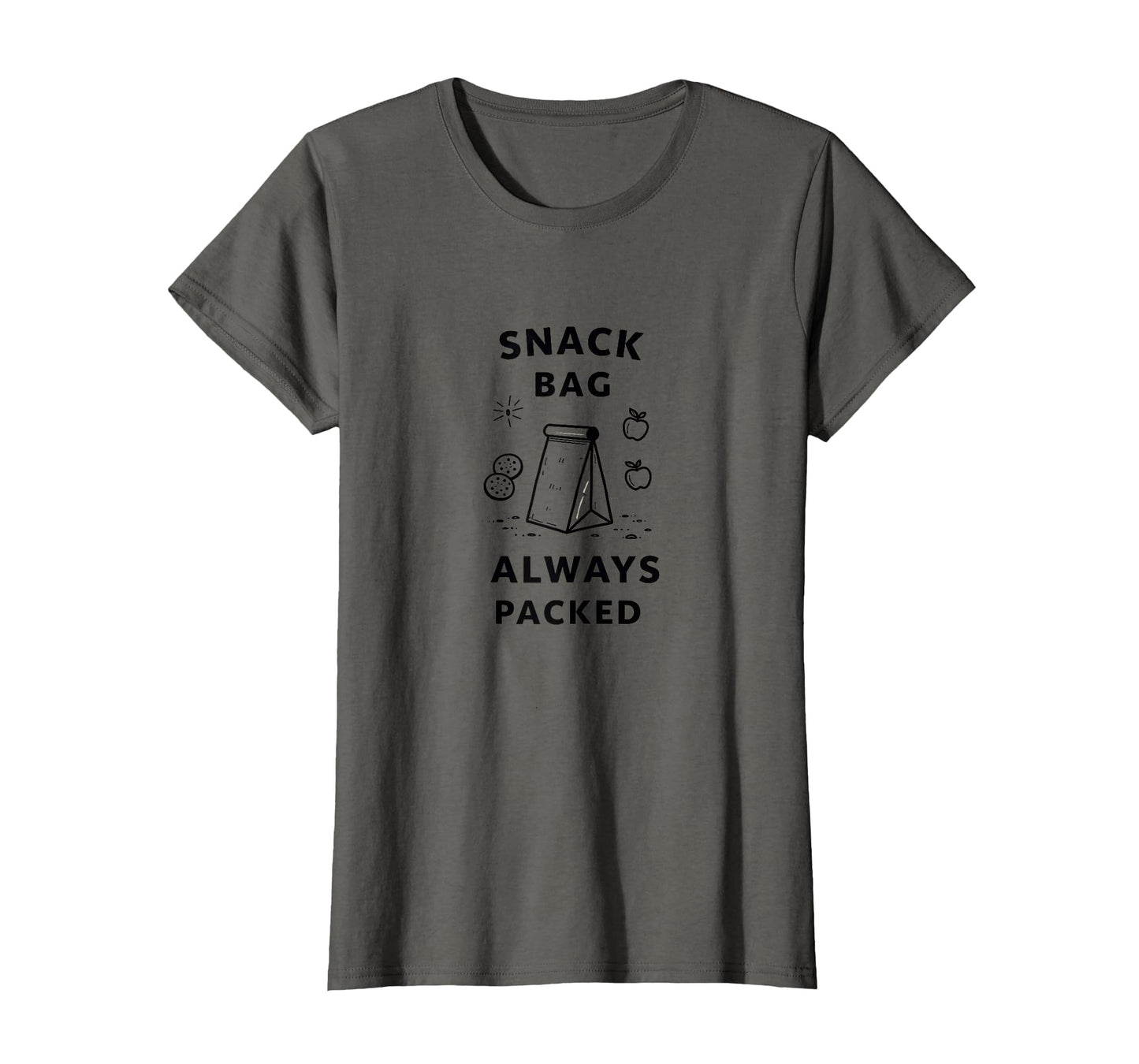 Snack Bag Always Packed Soccer Mom T-Shirt - Custom Art Print Unisex - T-Shirt, Sweatshirt, Hoodie