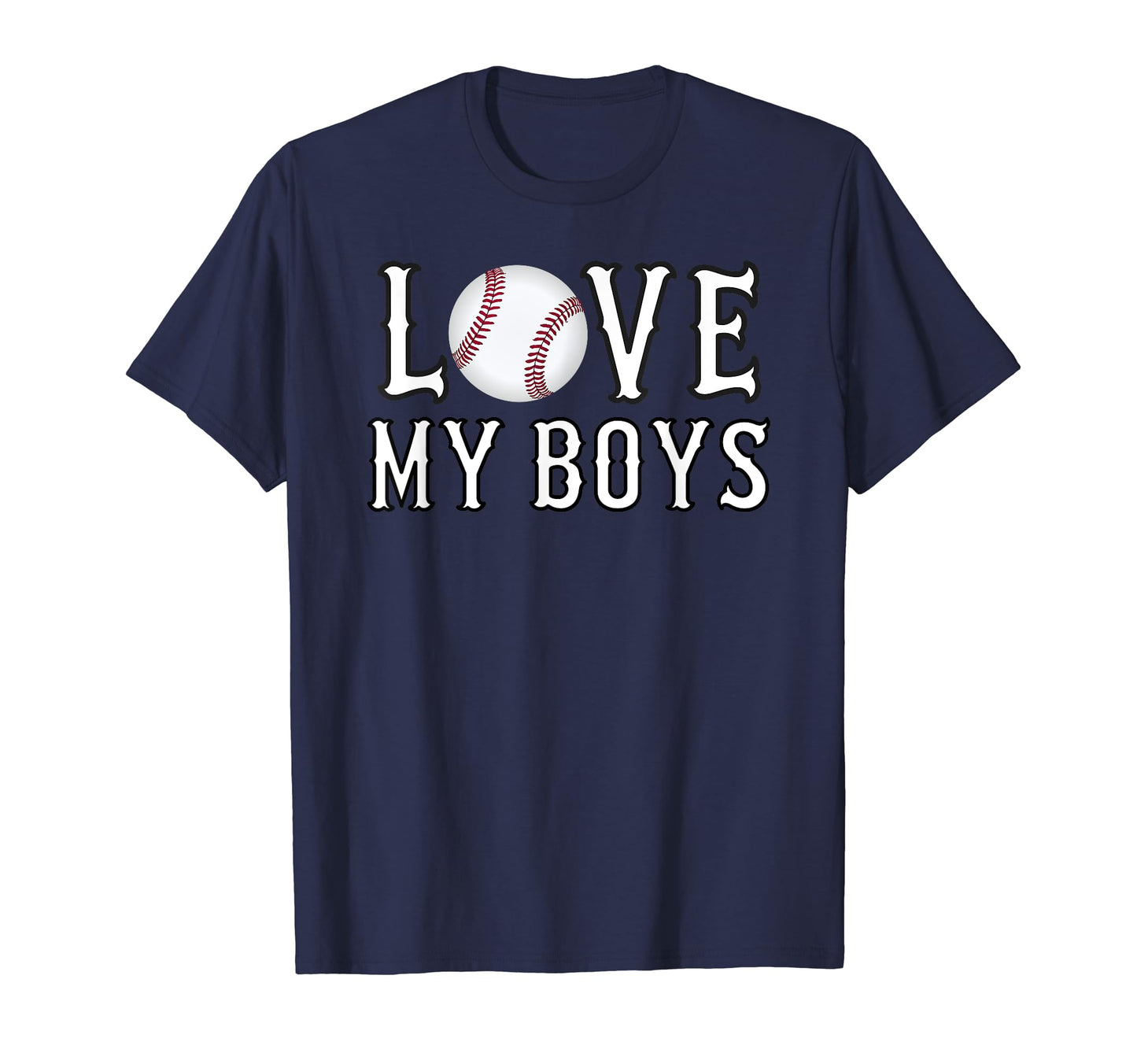 I Love My Baseball Mom Baseball Mom T-Shirt - Trendy Graphic Unisex - T-Shirt, Sweatshirt, Hoodie