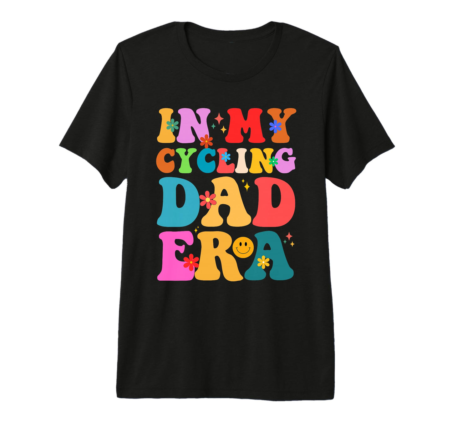 Groovy My Cycling Dad Era Bicycle T-Shirt - Streetwear Style Unisex - T-Shirt, Sweatshirt, Hoodie
