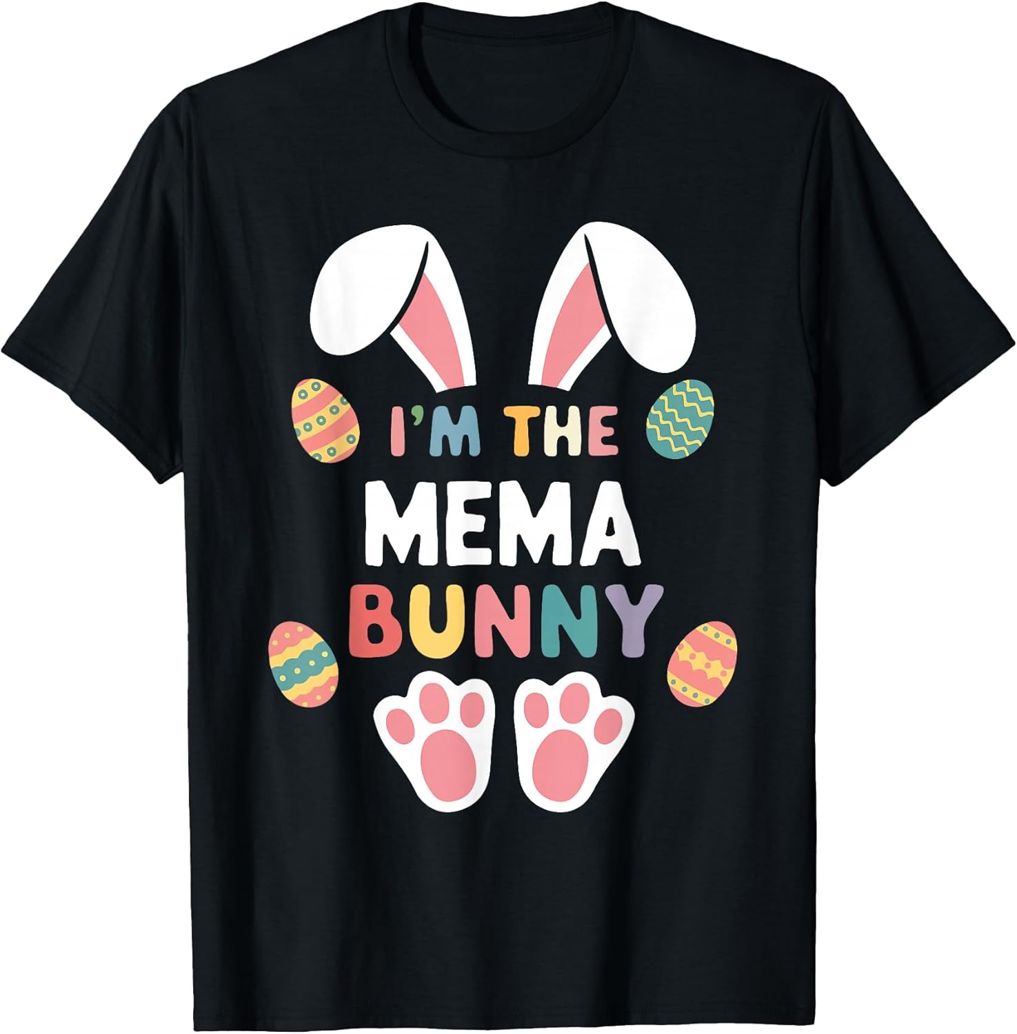 I'm The Mema Bunny Easter Matching Family T-Shirt Unisex T-shirt, Sweatshirt, Hoodie, Long Sleeve Tee - T-Shirt, Sweatshirt, Hoodie