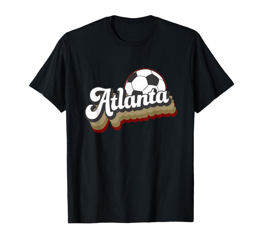 Atlanta Soccer T-Shirt - Novelty Apparel for Adults - T-Shirt, Sweatshirt, Hoodie