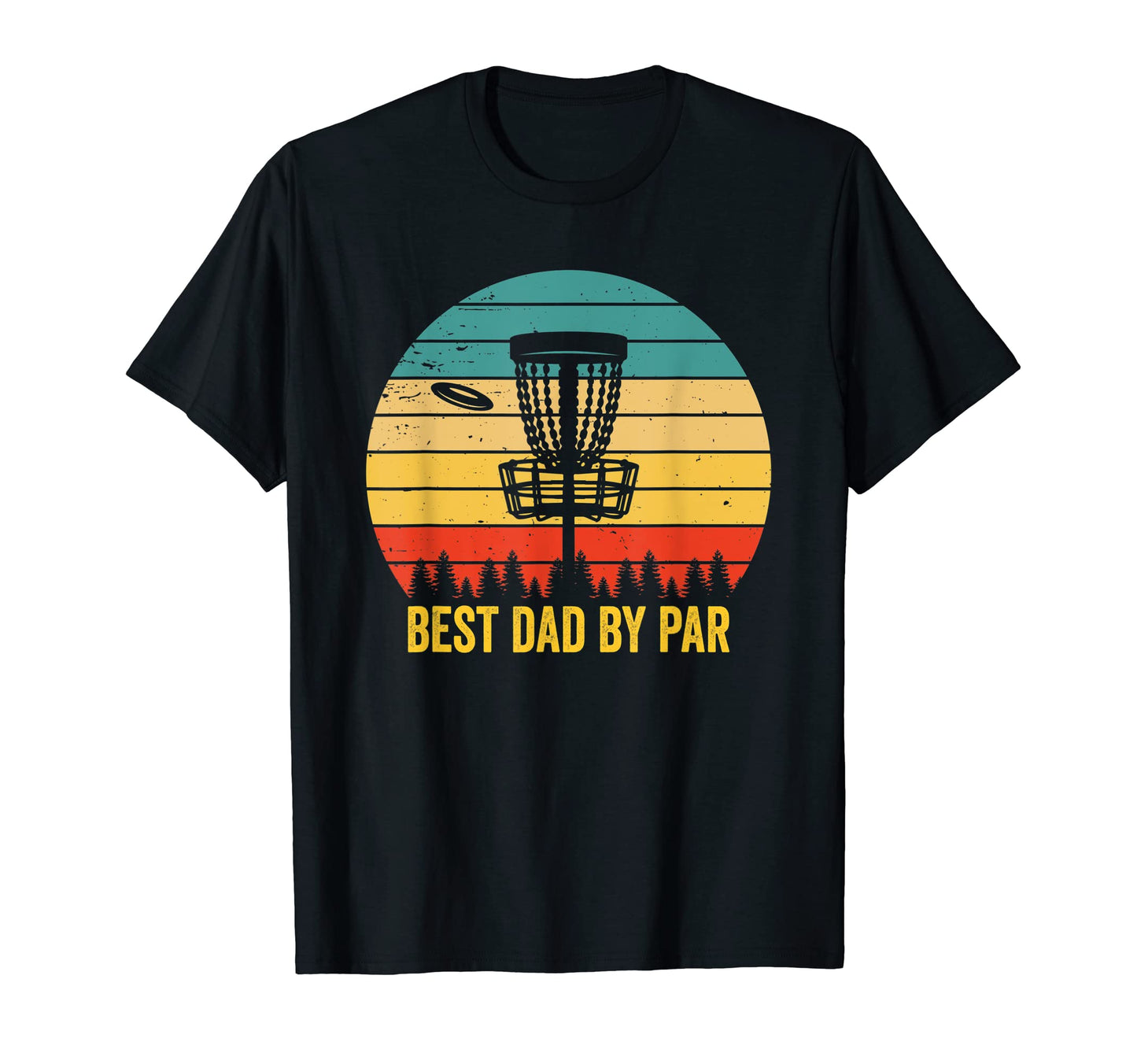 Mens Best Dad Par Disc Golf Dad Papa T-Shirt - Unique Graphic Men Women - T-Shirt, Sweatshirt, Hoodie