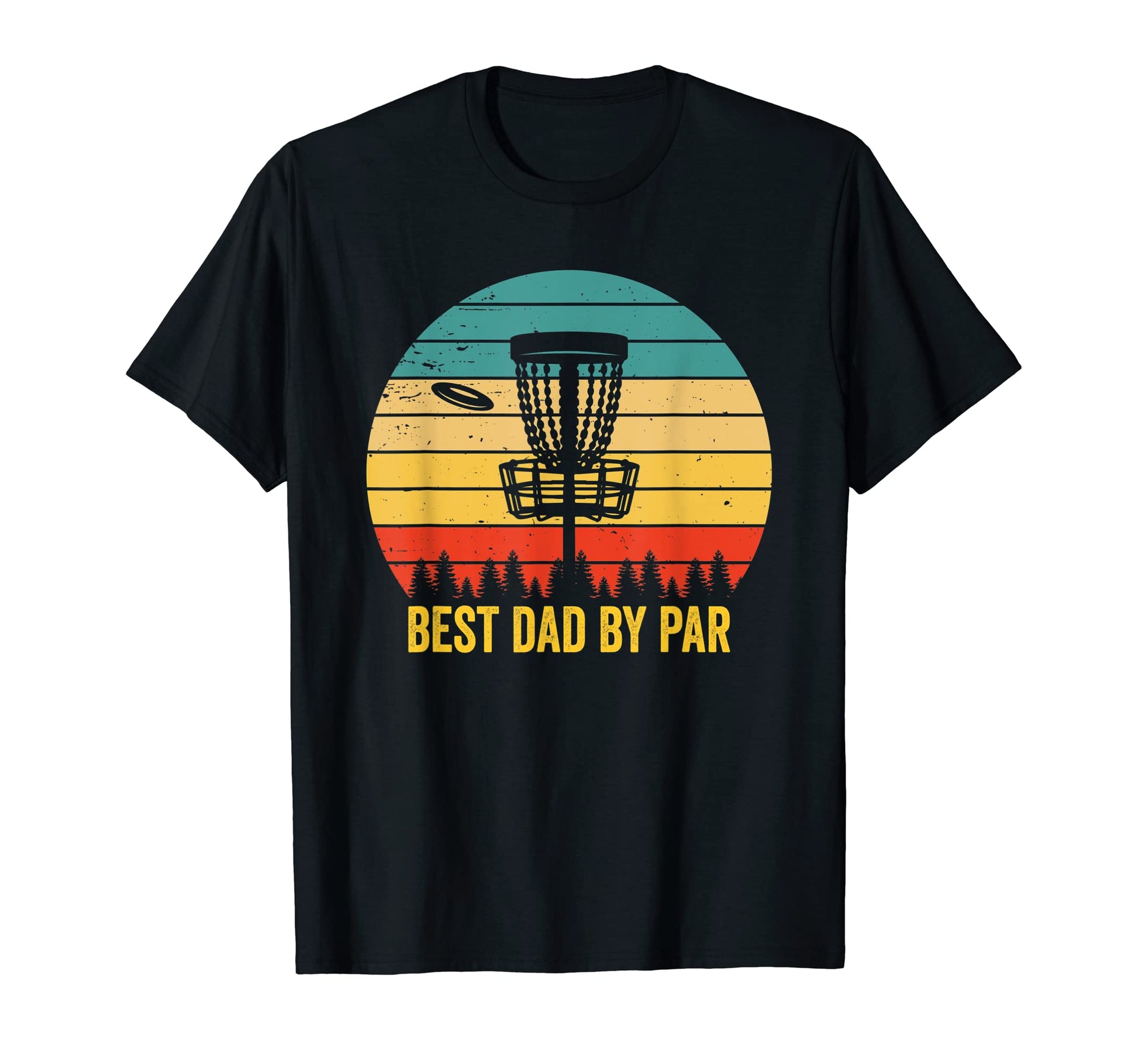 Mens Best Dad Par Disc Golf Dad Papa T-Shirt - Unique Graphic Men Women - T-Shirt, Sweatshirt, Hoodie