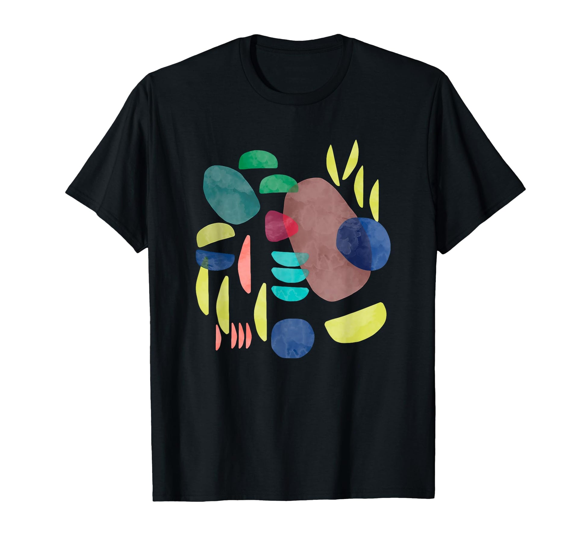 Threadless Ninola Organic Bold Shapes T-Shirt - Minimalist Print Unisex - T-Shirt, Sweatshirt, Hoodie