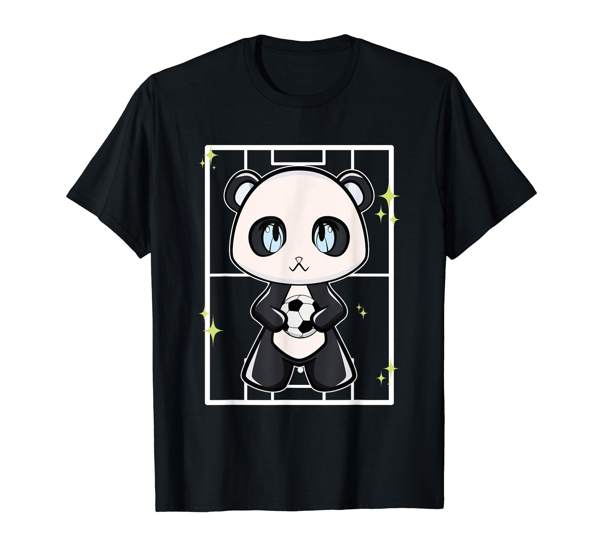 Panda Playing Soccer T-Shirt - Unique Graphic Men Women - T-Shirt, Sweatshirt, Hoodie