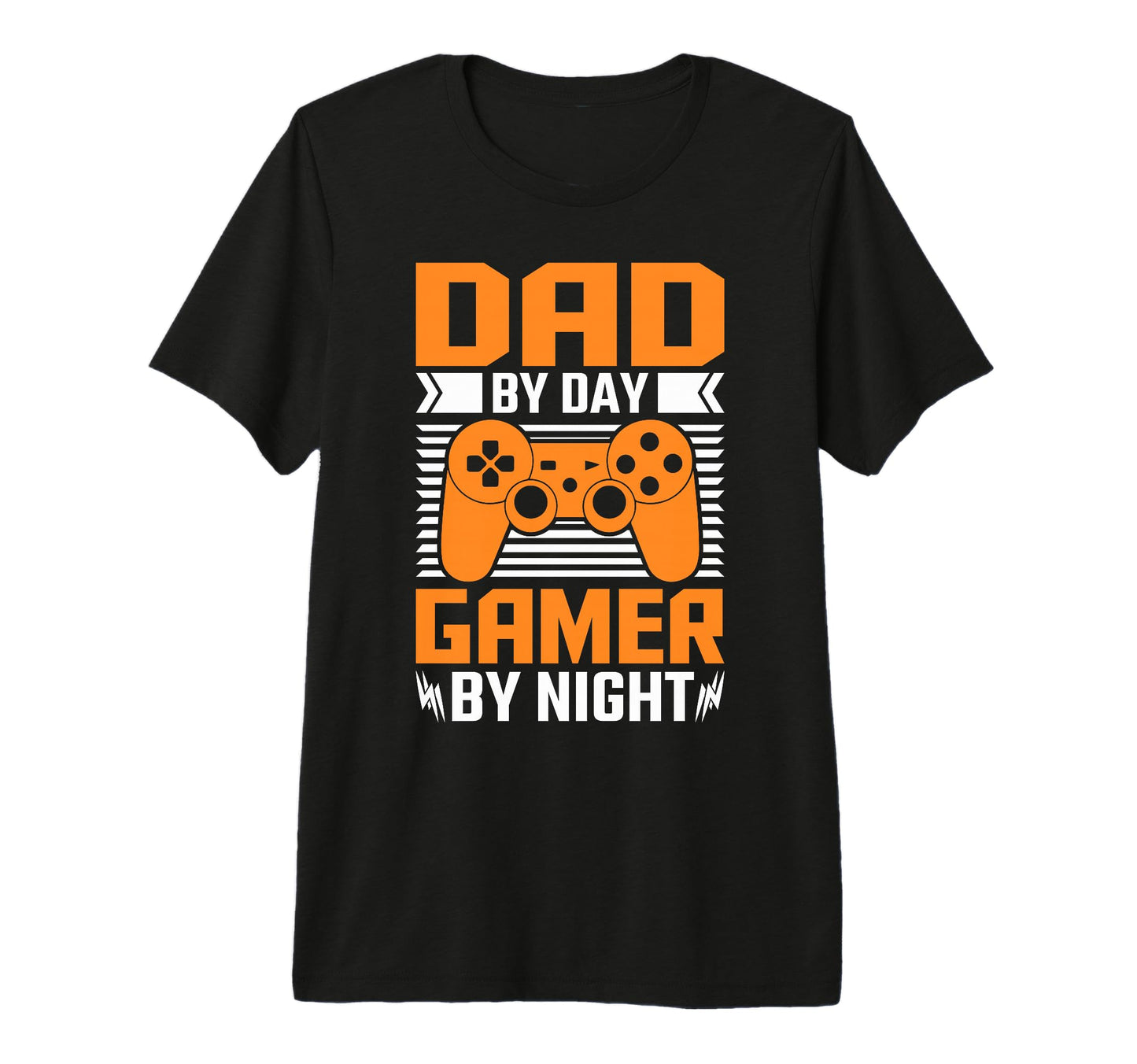Dad Day Gamer Night Tri Blend T-Shirt - Graphic Print Men Women - T-Shirt, Sweatshirt, Hoodie