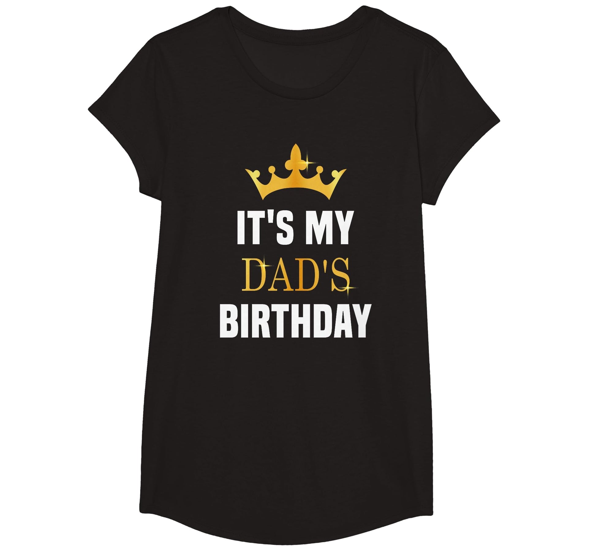 Its My Dads Birthday Fun Sibling T-Shirt - Minimalist Print for Adults - T-Shirt, Sweatshirt, Hoodie