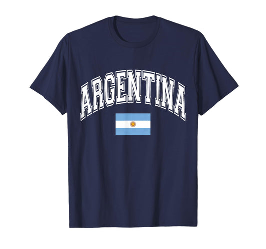 Argentina Argentinian Flag T-Shirt - Graphic Print Men Women - T-Shirt, Sweatshirt, Hoodie