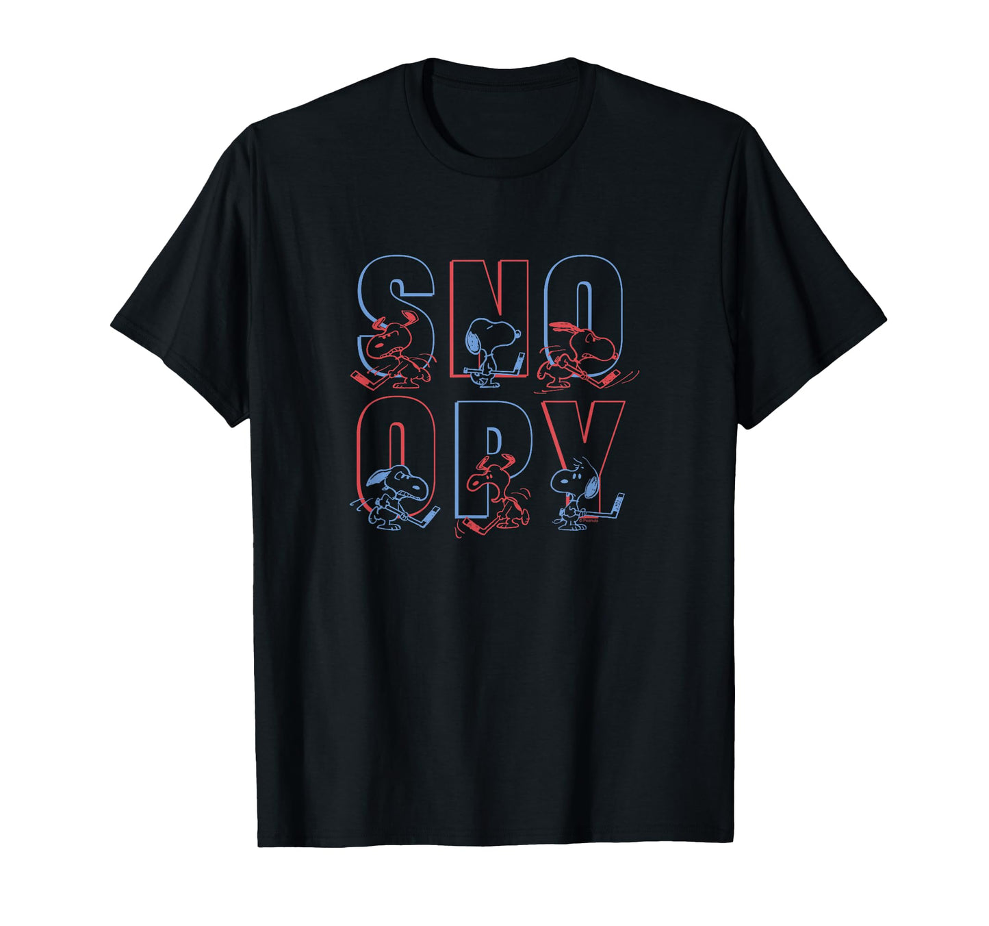 Snoopy Hockey Team T-Shirt - Streetwear Style for Adults - T-Shirt, Sweatshirt, Hoodie