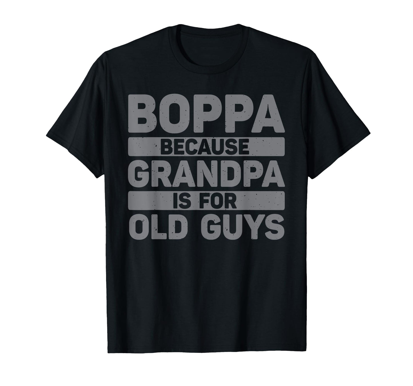 Boppa Grandpa From Grandkids T-Shirt - Aesthetic Graphic for Adults - T-Shirt, Sweatshirt, Hoodie