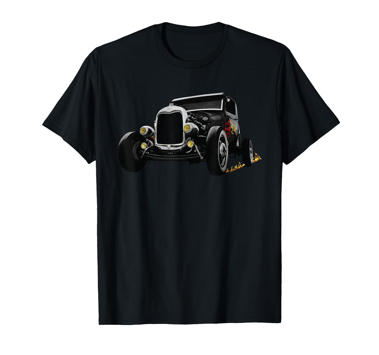 Hot Rod Car Race Hotrod Rat Rod Dad T-Shirt - Minimalist Print for Adults - T-Shirt, Sweatshirt, Hoodie