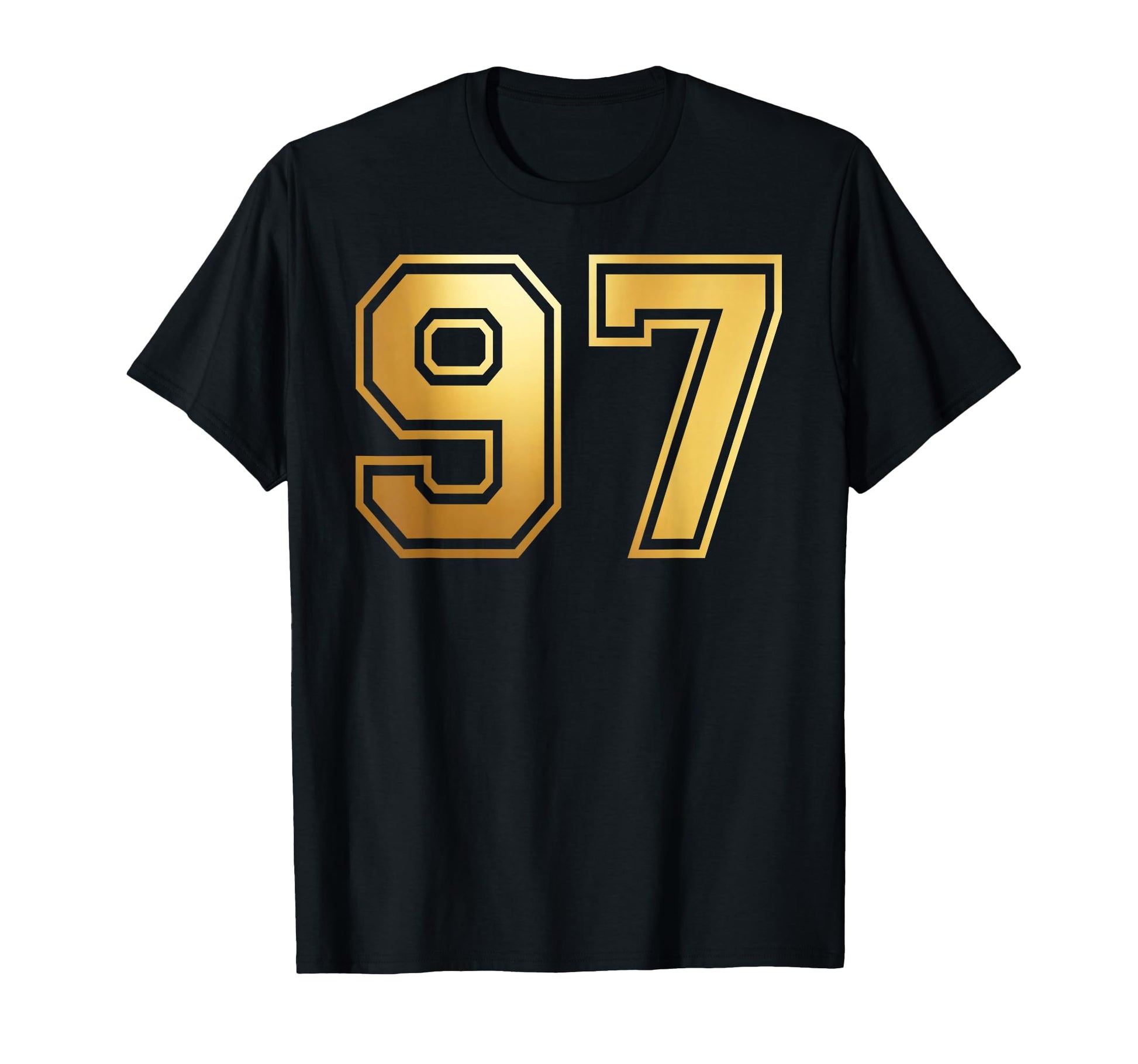 97 Number Ninety Seven Team Sports T-Shirt - Unique Graphic Men Women - T-Shirt, Sweatshirt, Hoodie