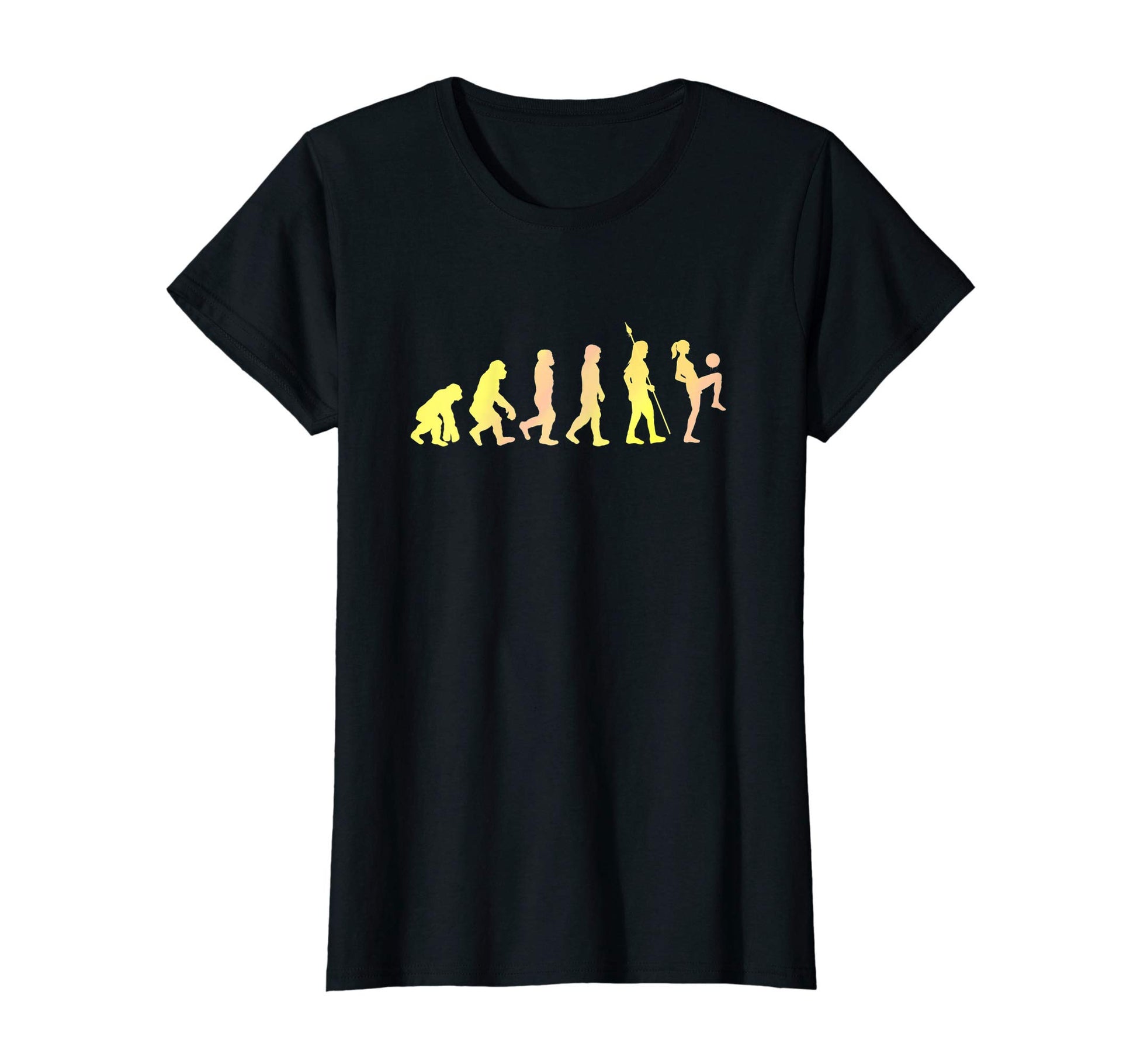 Womens Evolution Soccer Gift Coach T-Shirt - Novelty Apparel Men Women - T-Shirt, Sweatshirt, Hoodie