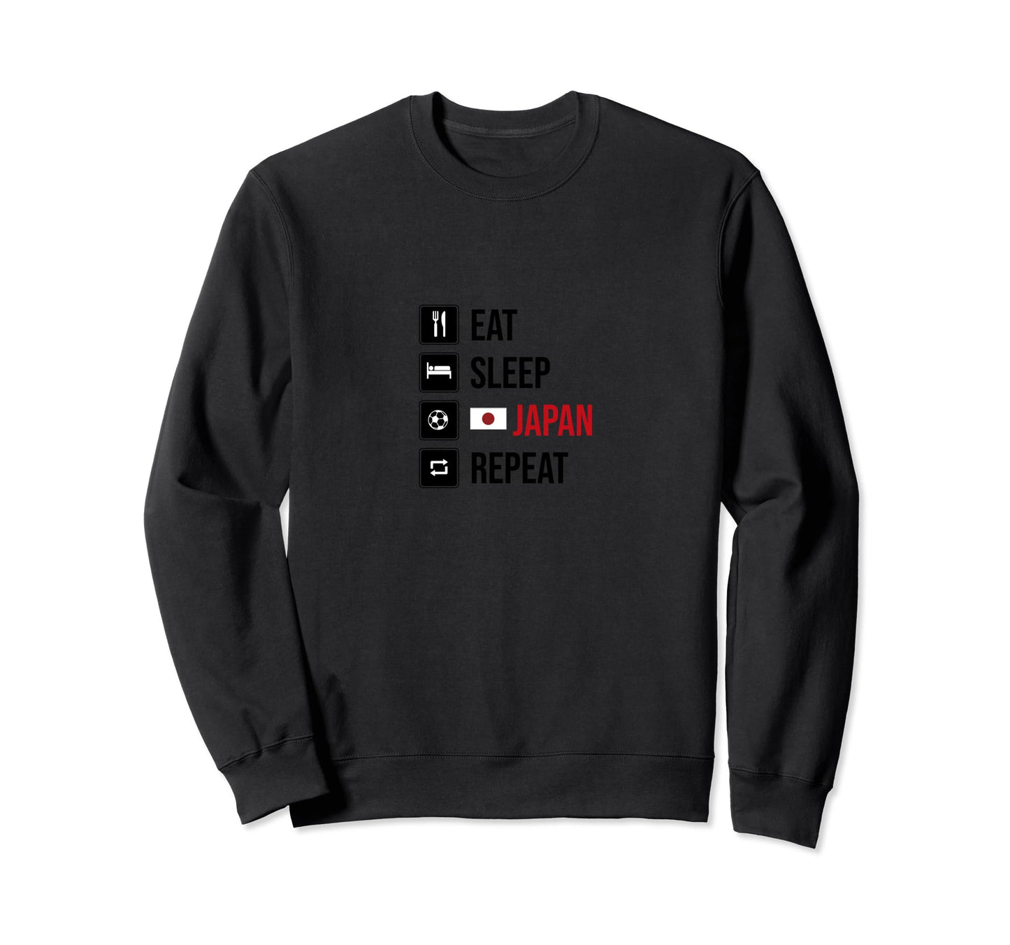 Japan Soccer Fans Related Sweatshirt - Fun Novelty Design Men Women - T-Shirt, Sweatshirt, Hoodie