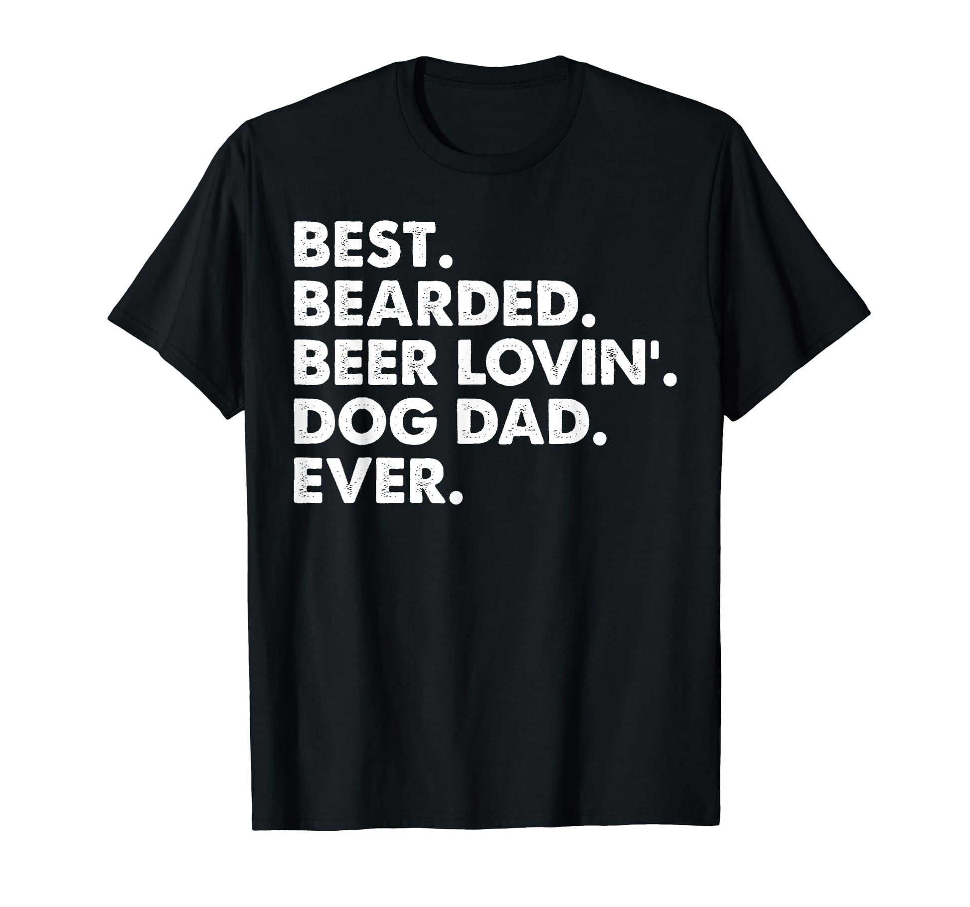 Beer Lover Dog Owner Best Bearded T-Shirt - Minimalist Print for Adults - T-Shirt, Sweatshirt, Hoodie