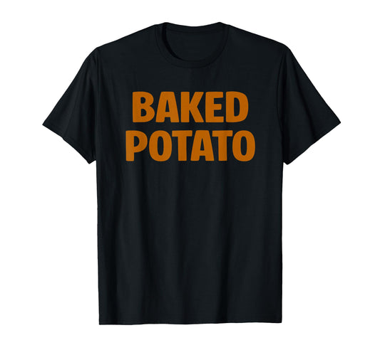 Baked Potato Couch Potato Couple T-Shirt - Minimalist Print for Adults - T-Shirt, Sweatshirt, Hoodie