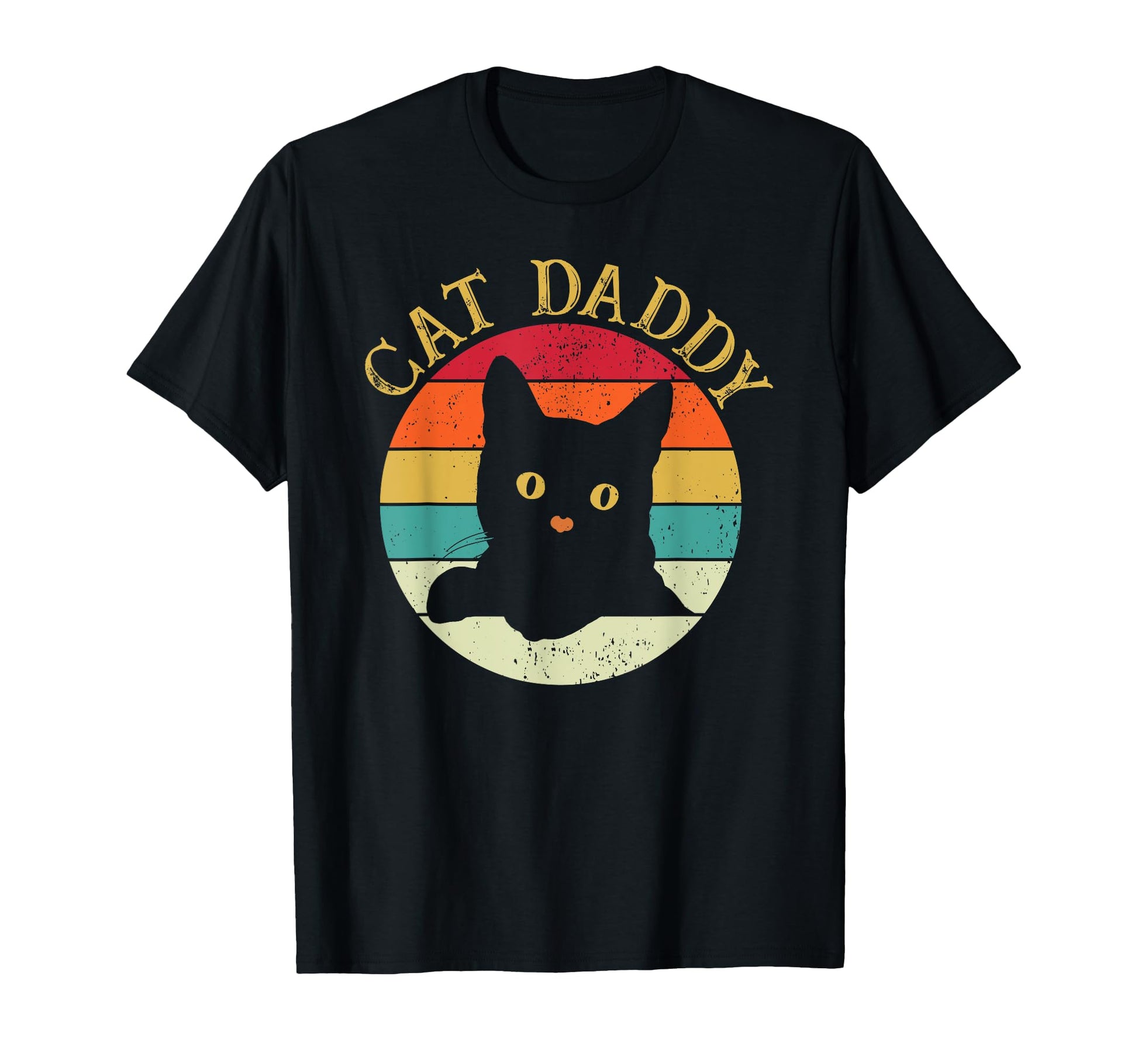 Cat Daddy Funny Cat Dad Fathers Day T-Shirt - Aesthetic Graphic Men Women - T-Shirt, Sweatshirt, Hoodie