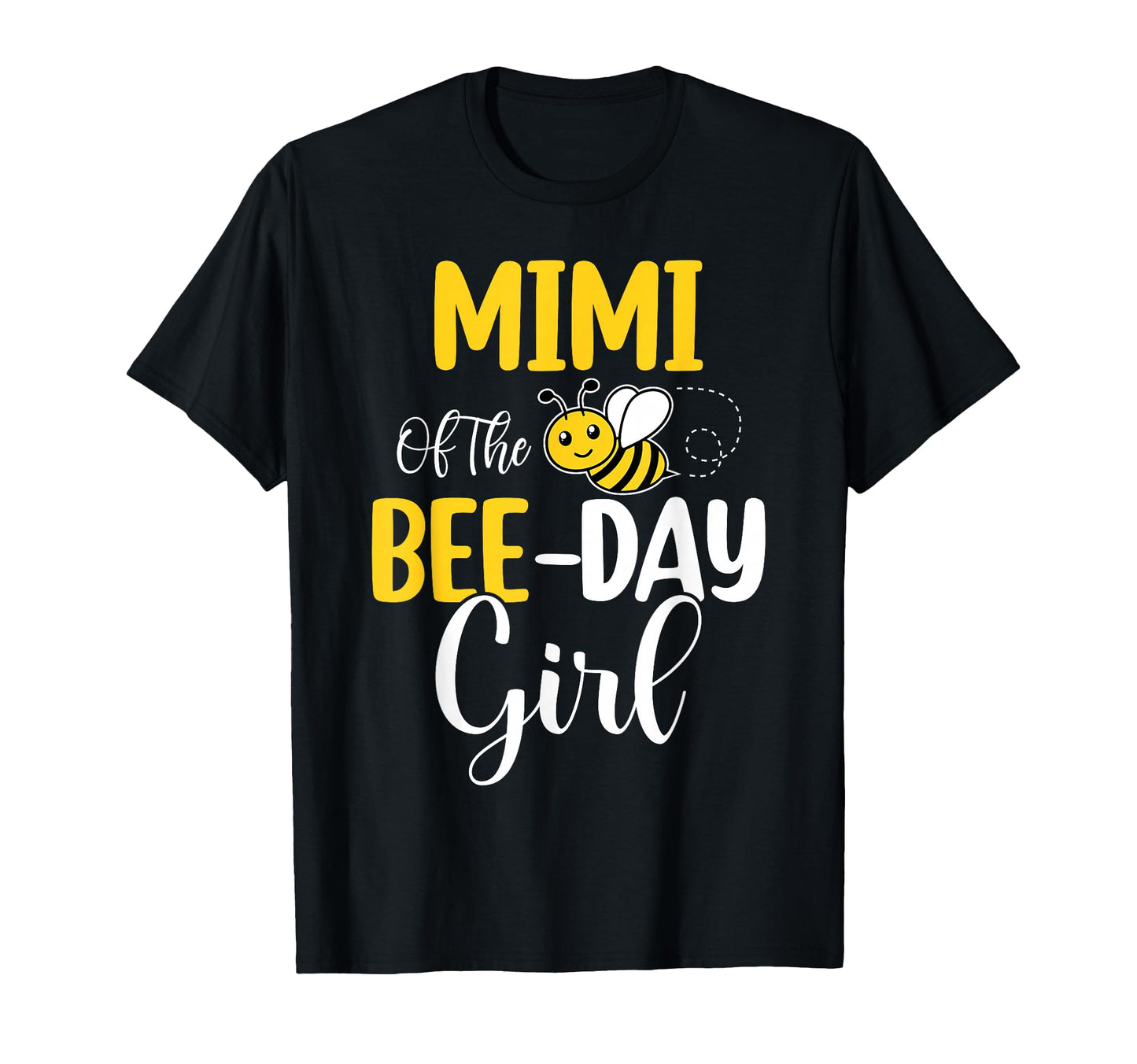 Womens Mimi Bee Day Birthday Party Matching T-Shirt - Unique Graphic Unisex - T-Shirt, Sweatshirt, Hoodie