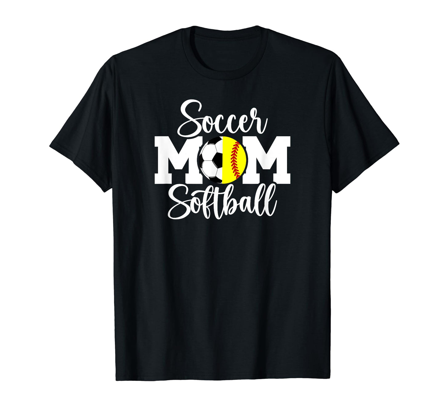 Soccer Softball Mom Ballers Softball T-Shirt - Custom Art Print Unisex - T-Shirt, Sweatshirt, Hoodie