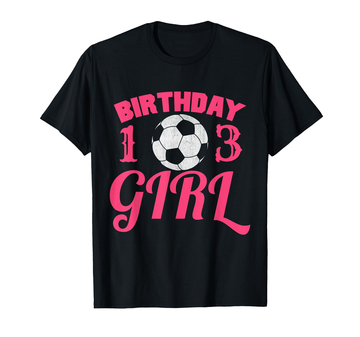 Awesome 13Th Birthday Soccer Ball T-Shirt - Custom Art Print Men Women - T-Shirt, Sweatshirt, Hoodie