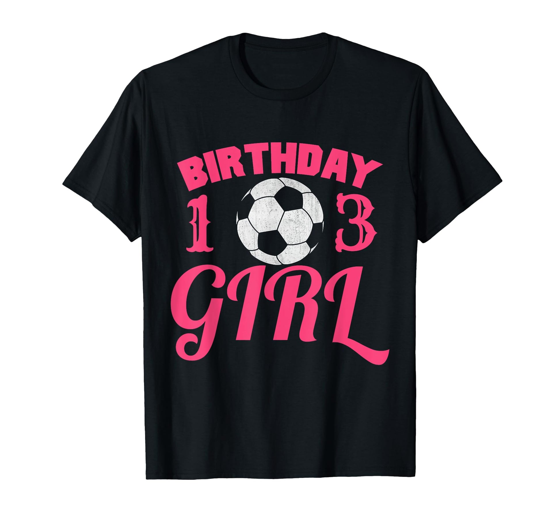 Awesome 13Th Birthday Soccer Ball T-Shirt - Custom Art Print Men Women - T-Shirt, Sweatshirt, Hoodie