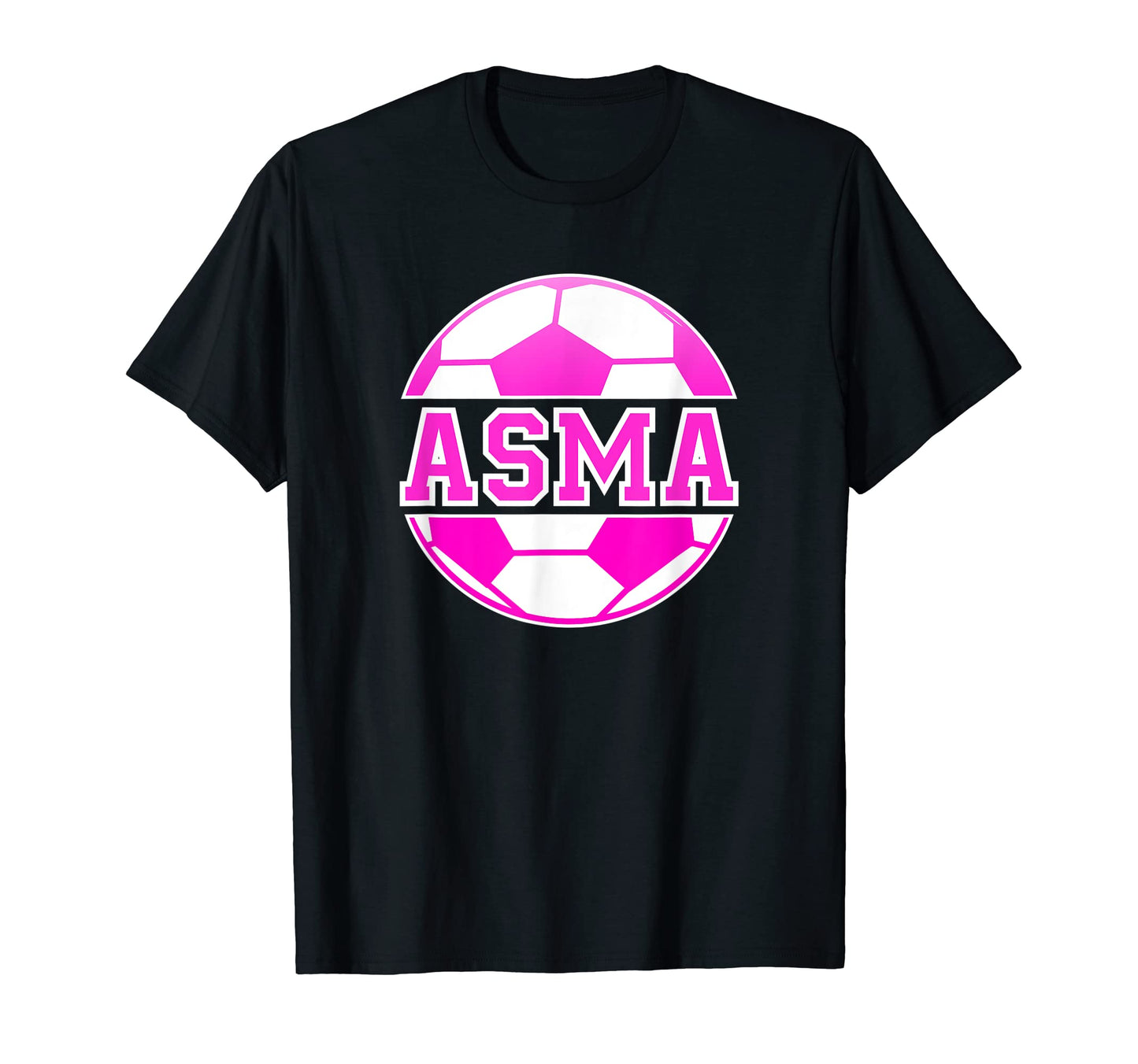 Asma Name Soccer Play Football Sports Fan T-Shirt - Novelty Apparel Unisex - T-Shirt, Sweatshirt, Hoodie