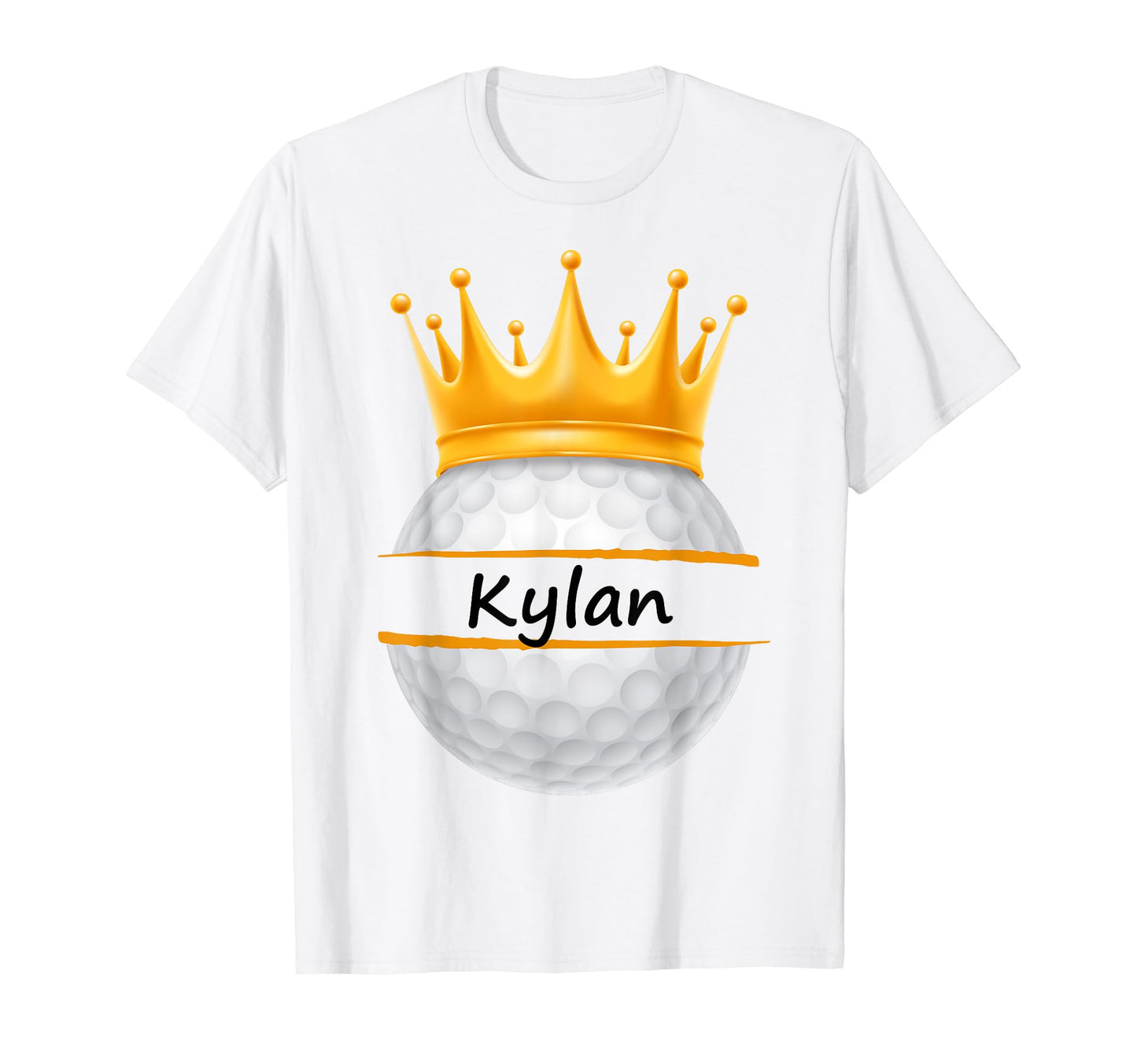 Novelty Golf Personalized Name Kylan T-Shirt - Minimalist Print Unisex - T-Shirt, Sweatshirt, Hoodie