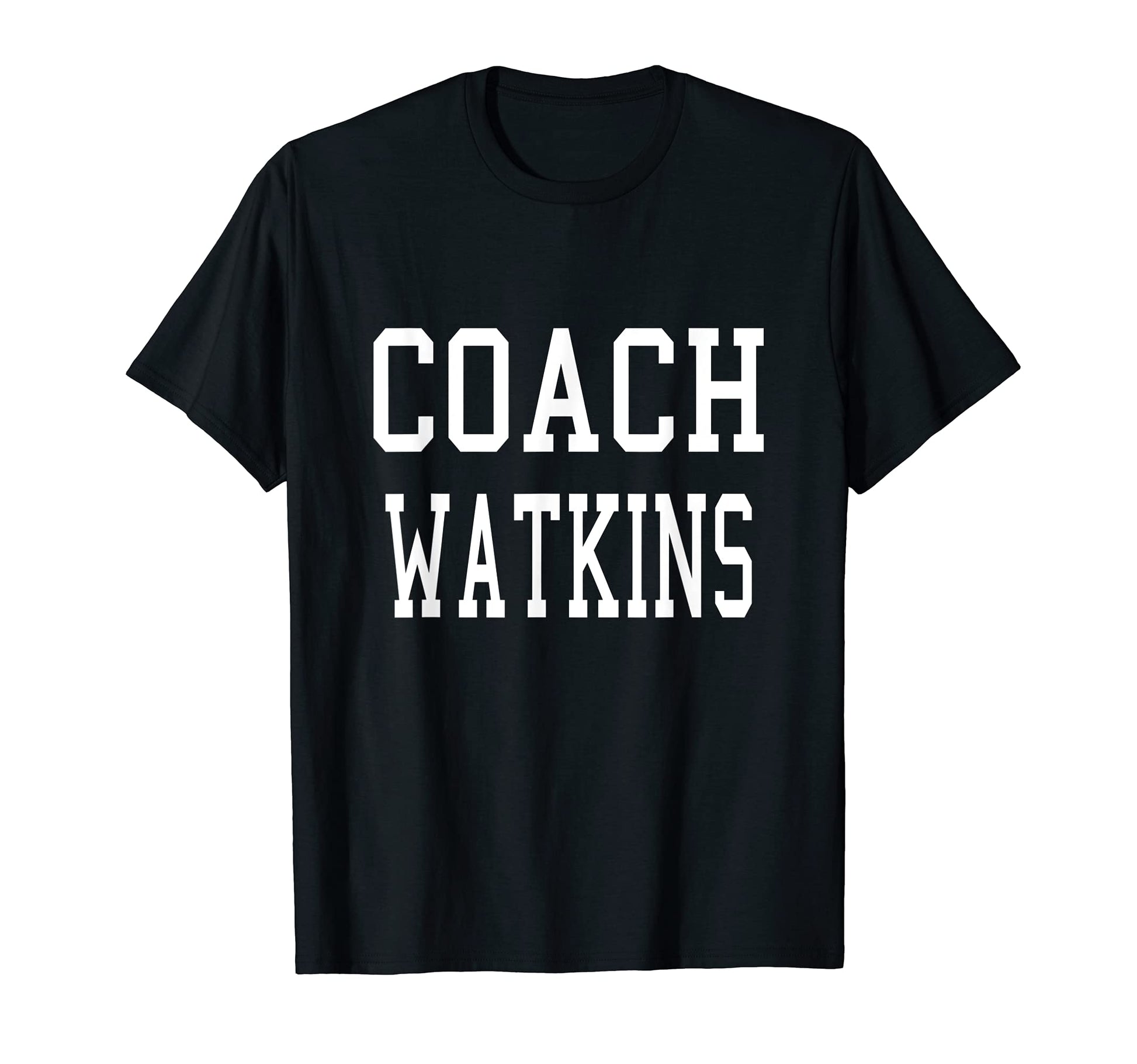 Coach Watkins Custom Football Soccer T-Shirt - Trendy Graphic for Adults - T-Shirt, Sweatshirt, Hoodie