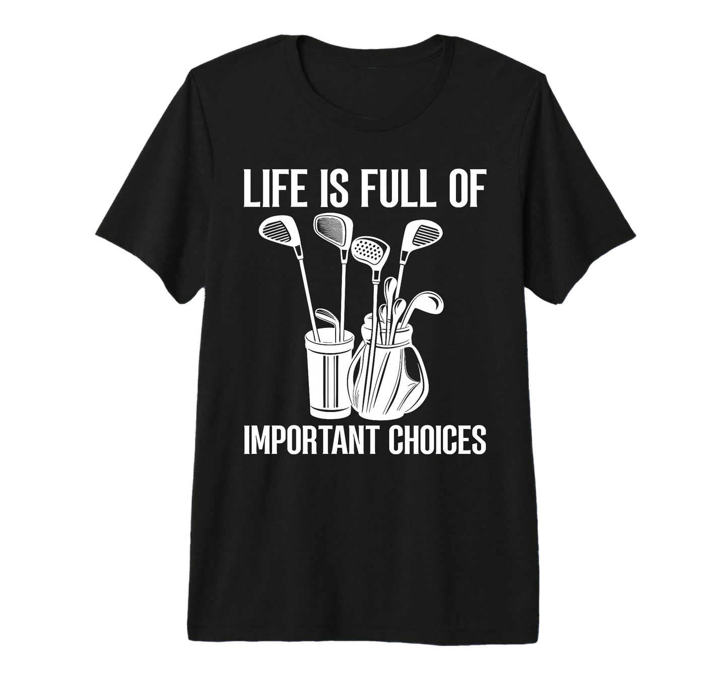 Golfer Nutrition Facts Funny Golf Dad Golf T-Shirt - Unique Graphic Unisex - T-Shirt, Sweatshirt, Hoodie