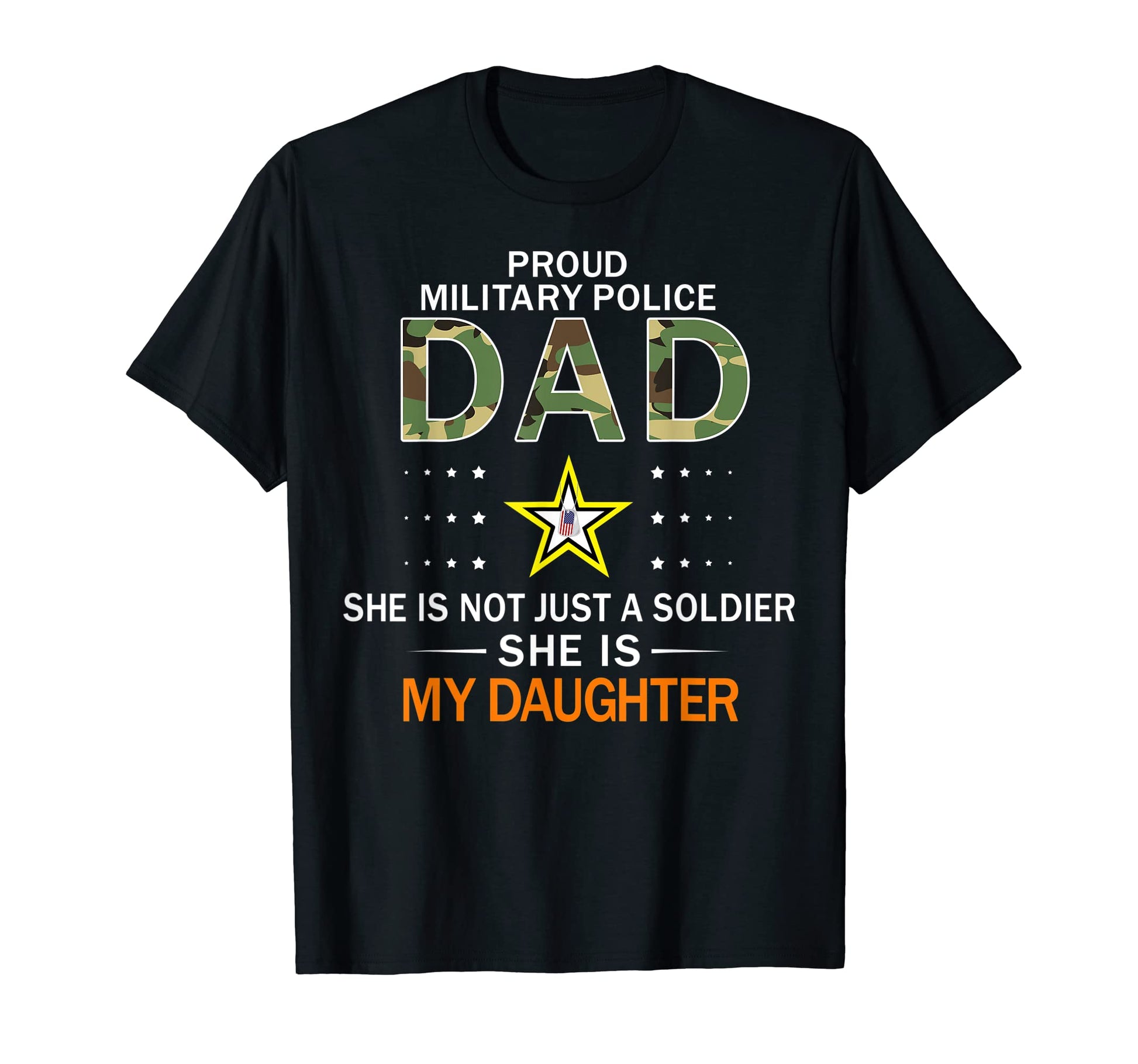 Mens She Is Soldier Is My Daughter T-Shirt - Aesthetic Graphic Men Women - T-Shirt, Sweatshirt, Hoodie