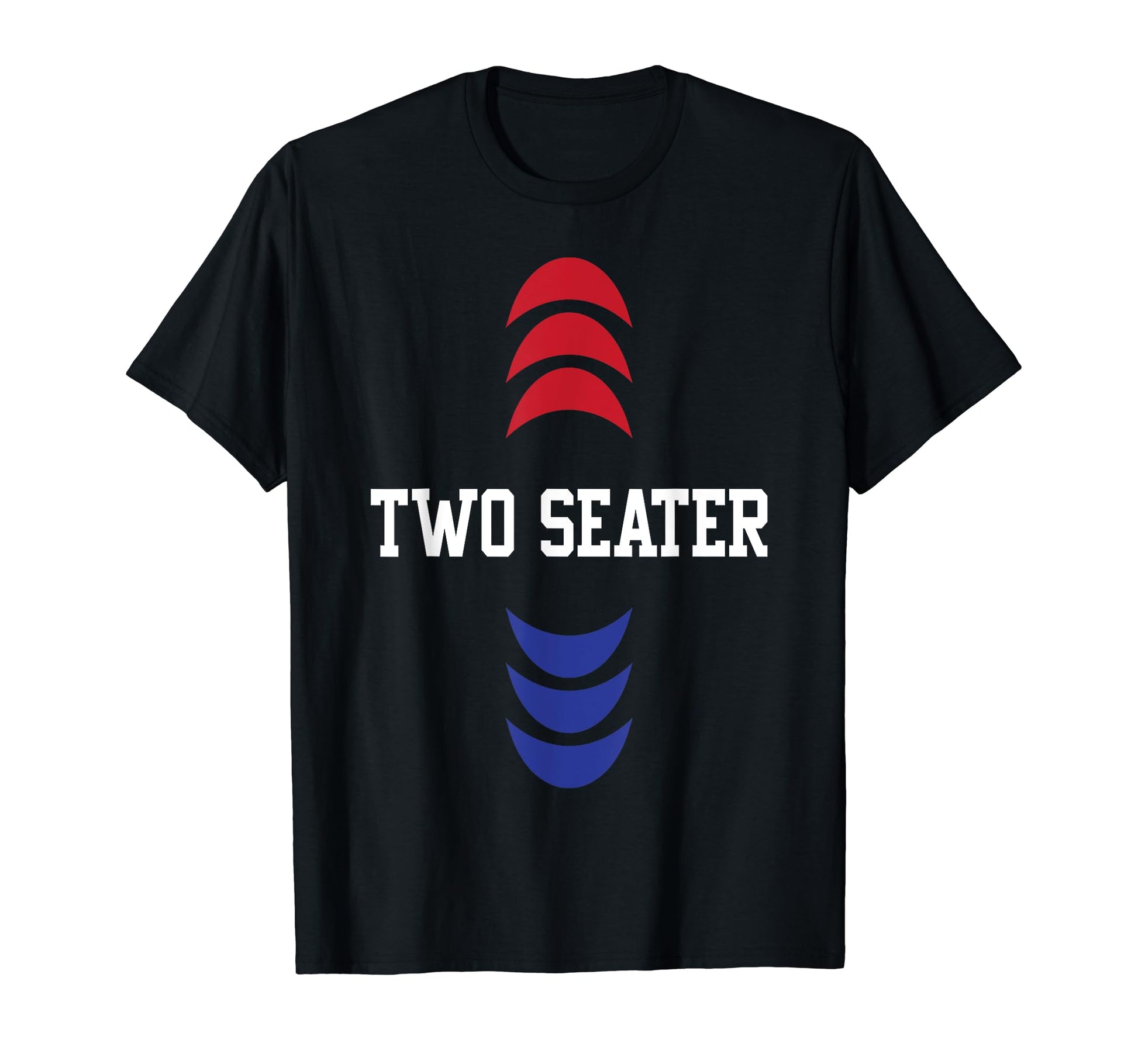 Two Seater 4Th July American Flag Dad T-Shirt - Graphic Print for Adults - T-Shirt, Sweatshirt, Hoodie