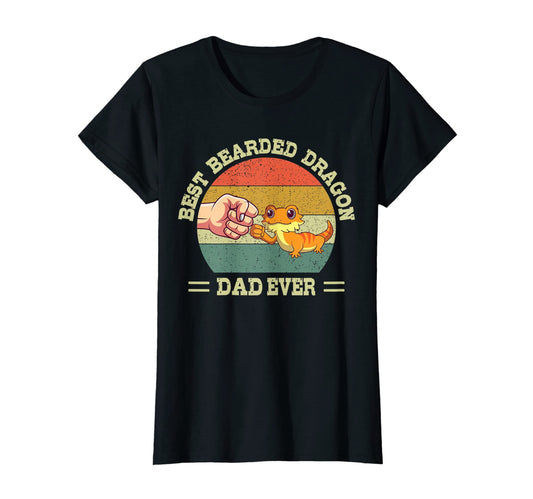 Best Bearded Dragon Dad Ever Gecko T-Shirt - Streetwear Style Men Women - T-Shirt, Sweatshirt, Hoodie