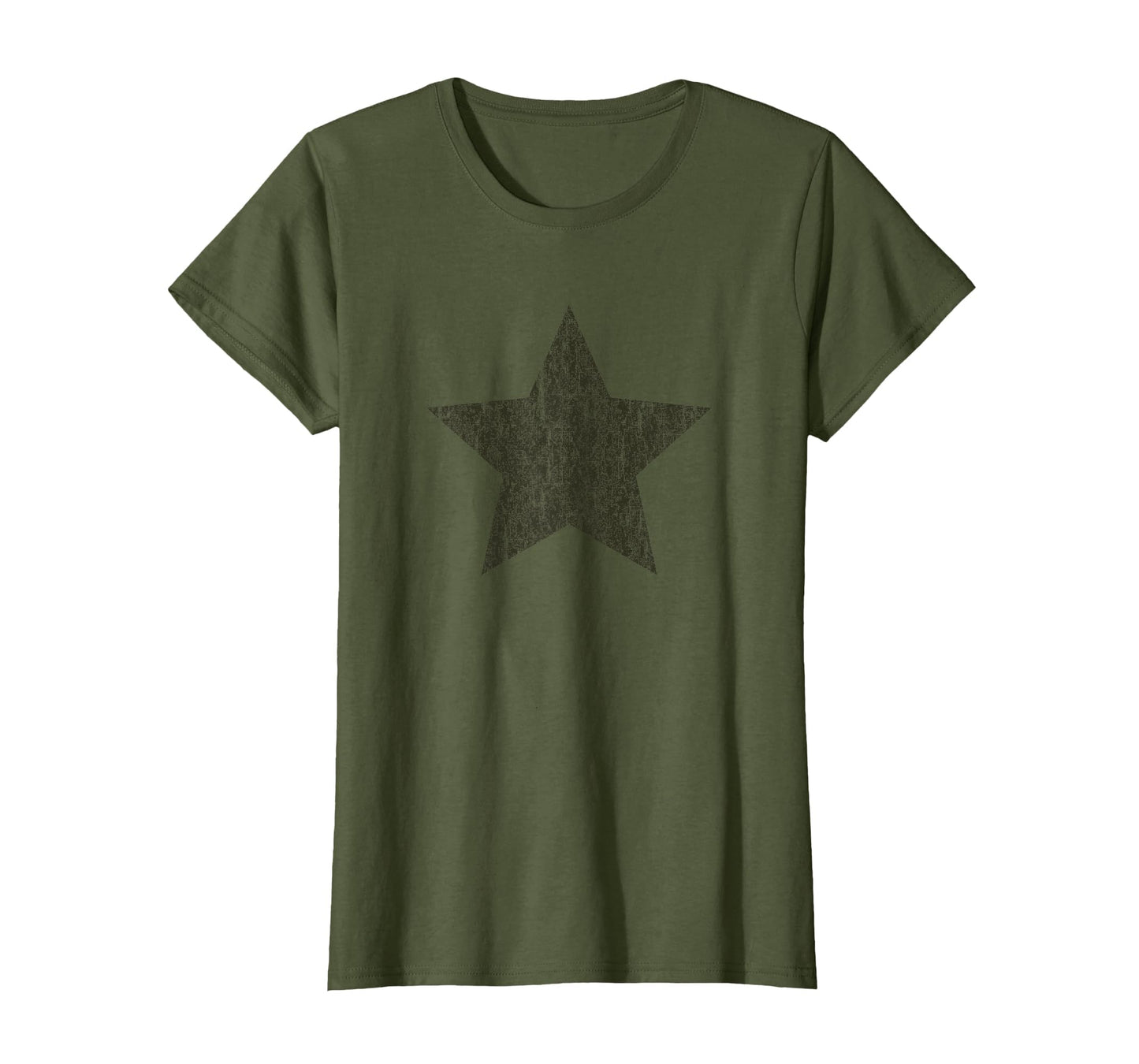 Star Distressed Grunge Green T-Shirt - Aesthetic Graphic Unisex - T-Shirt, Sweatshirt, Hoodie
