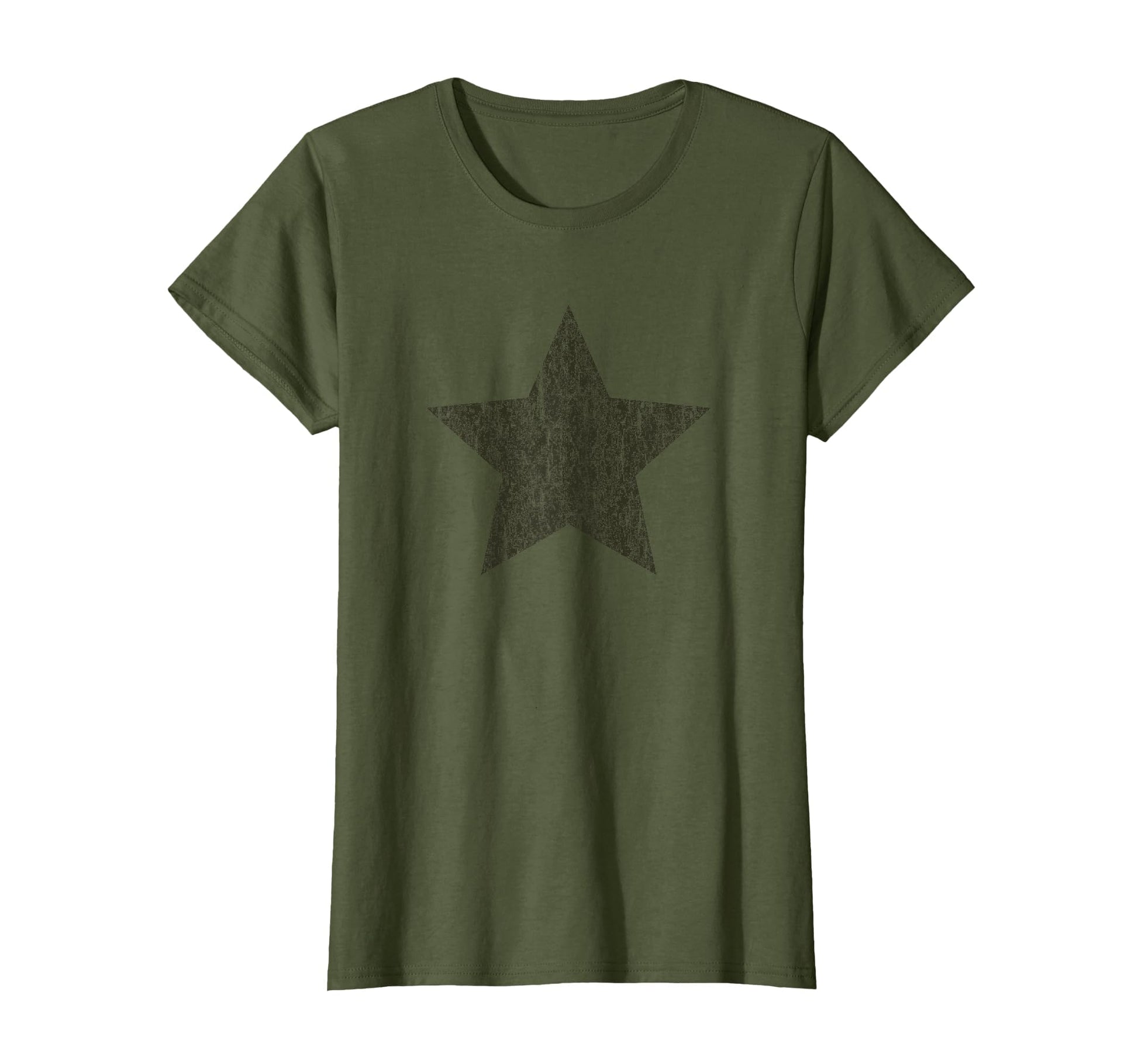 Star Distressed Grunge Green T-Shirt - Aesthetic Graphic Unisex - T-Shirt, Sweatshirt, Hoodie