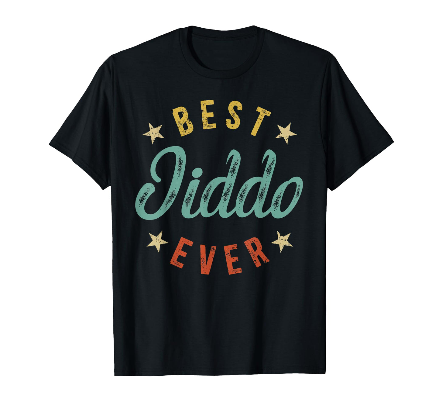 Best Jiddo Ever Jiddo Grandfather T-Shirt - Fun Novelty Design for Adults - T-Shirt, Sweatshirt, Hoodie