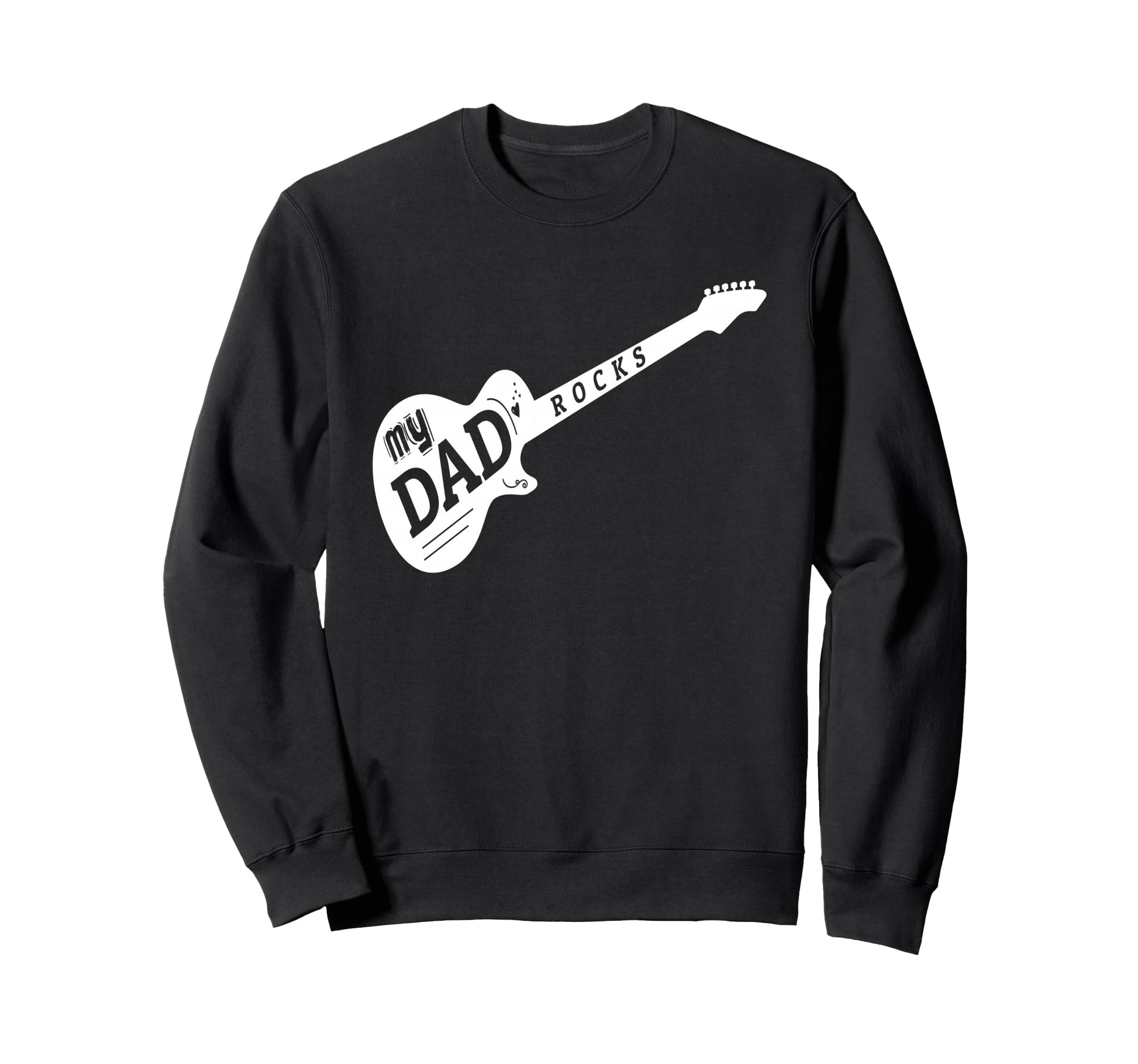 My Dad Rocks Daddy Pa Fathers Day Sweatshirt - Trendy Graphic for Adults - T-Shirt, Sweatshirt, Hoodie