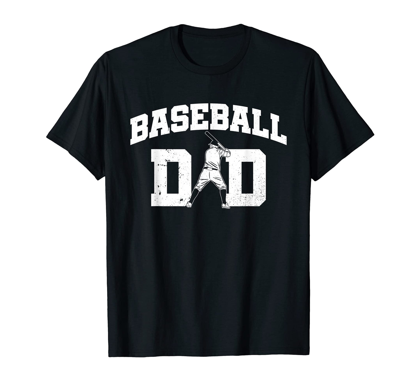 Mens Baseball Dad Fathers Day Baseball T-Shirt - Trendy Graphic for Adults - T-Shirt, Sweatshirt, Hoodie
