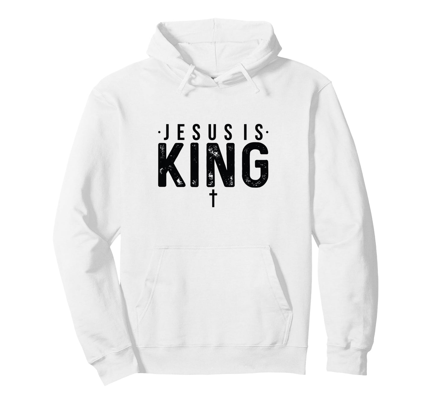 Jesus Is King Hoodie - Aesthetic Graphic for Adults - T-Shirt, Sweatshirt, Hoodie