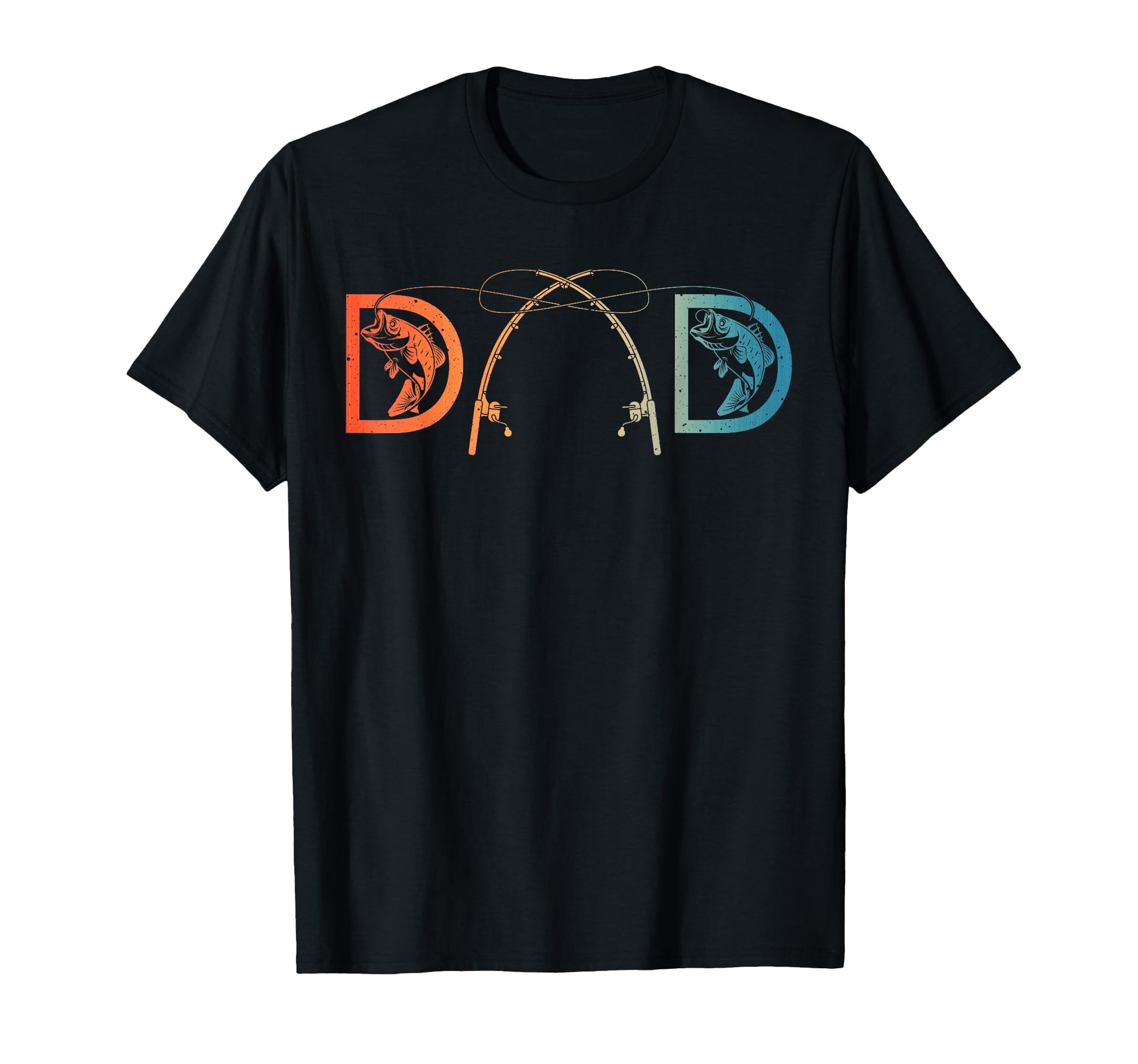 Funny Fishing Dad Art Dad Fathers Day T-Shirt - Unique Graphic Unisex - T-Shirt, Sweatshirt, Hoodie