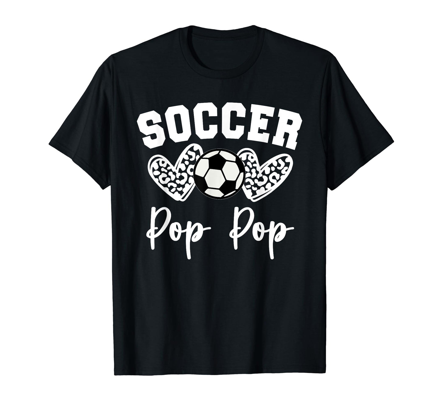 Soccer Pop Pop Matching Family Soccer T-Shirt - Custom Art Print for Adults - T-Shirt, Sweatshirt, Hoodie