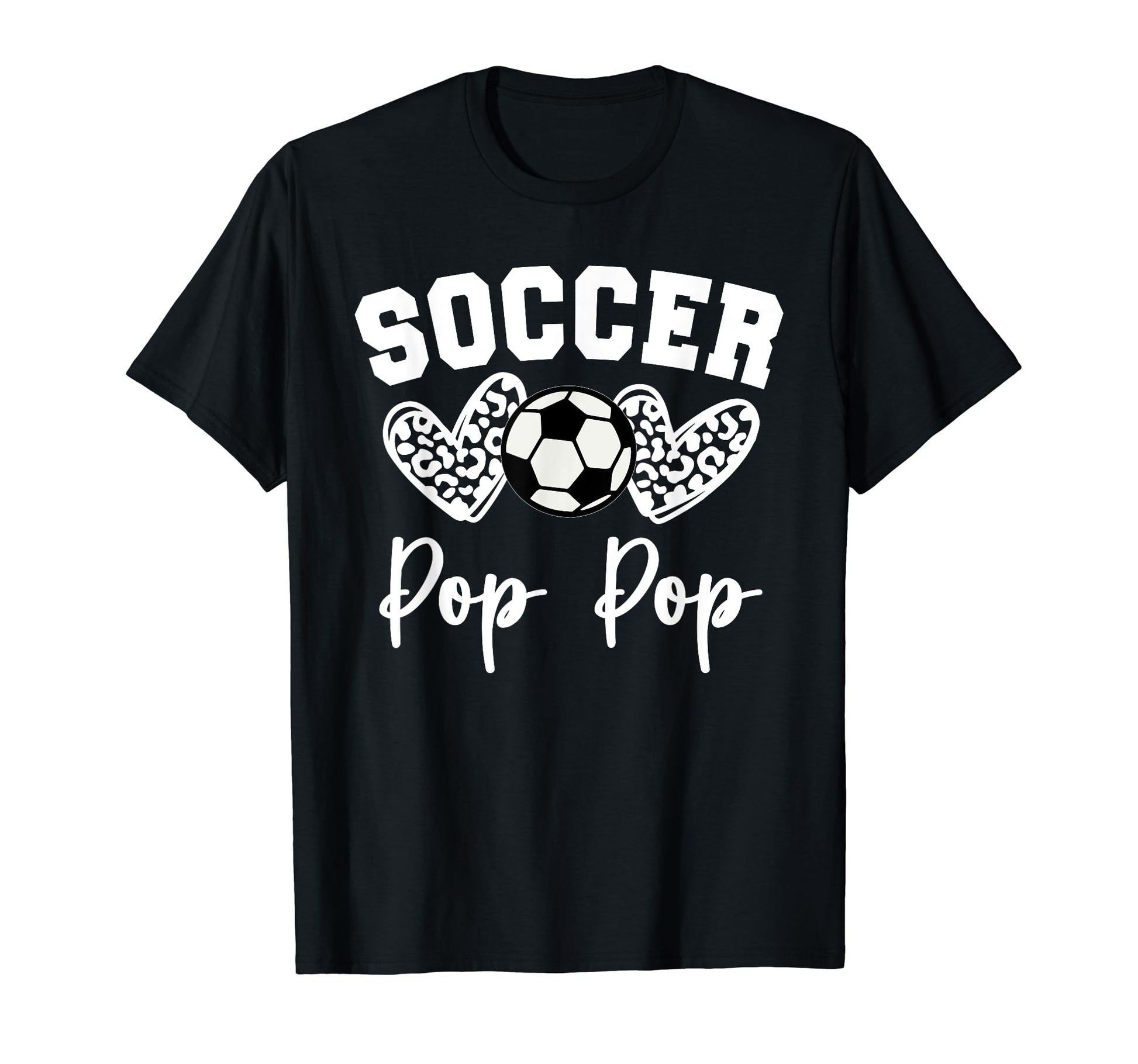 Soccer Pop Pop Matching Family Soccer T-Shirt - Custom Art Print for Adults - T-Shirt, Sweatshirt, Hoodie