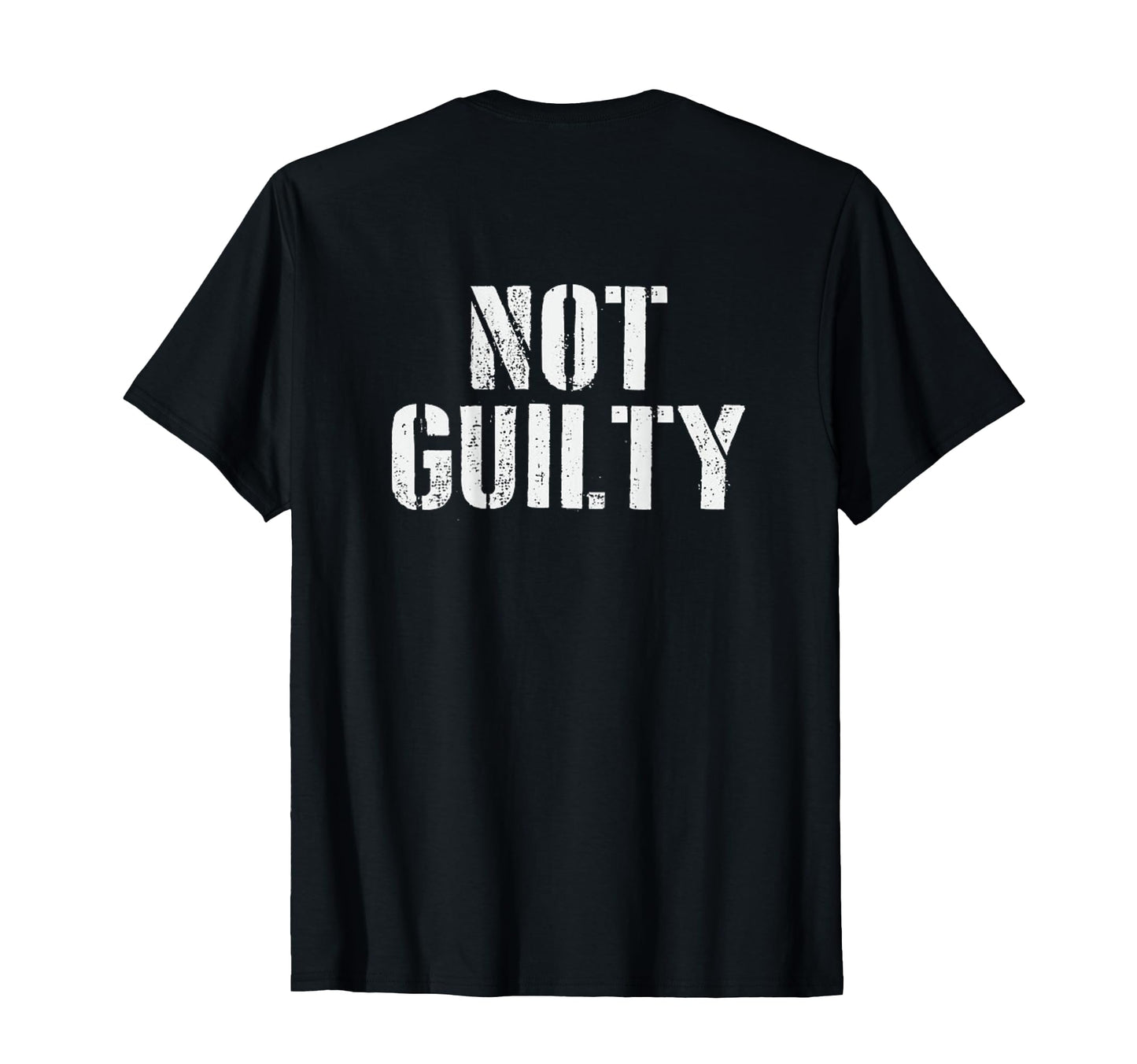 Snirt Not Guilty Innocent Free Peace Hoodie - Unique Graphic Unisex - T-Shirt, Sweatshirt, Hoodie