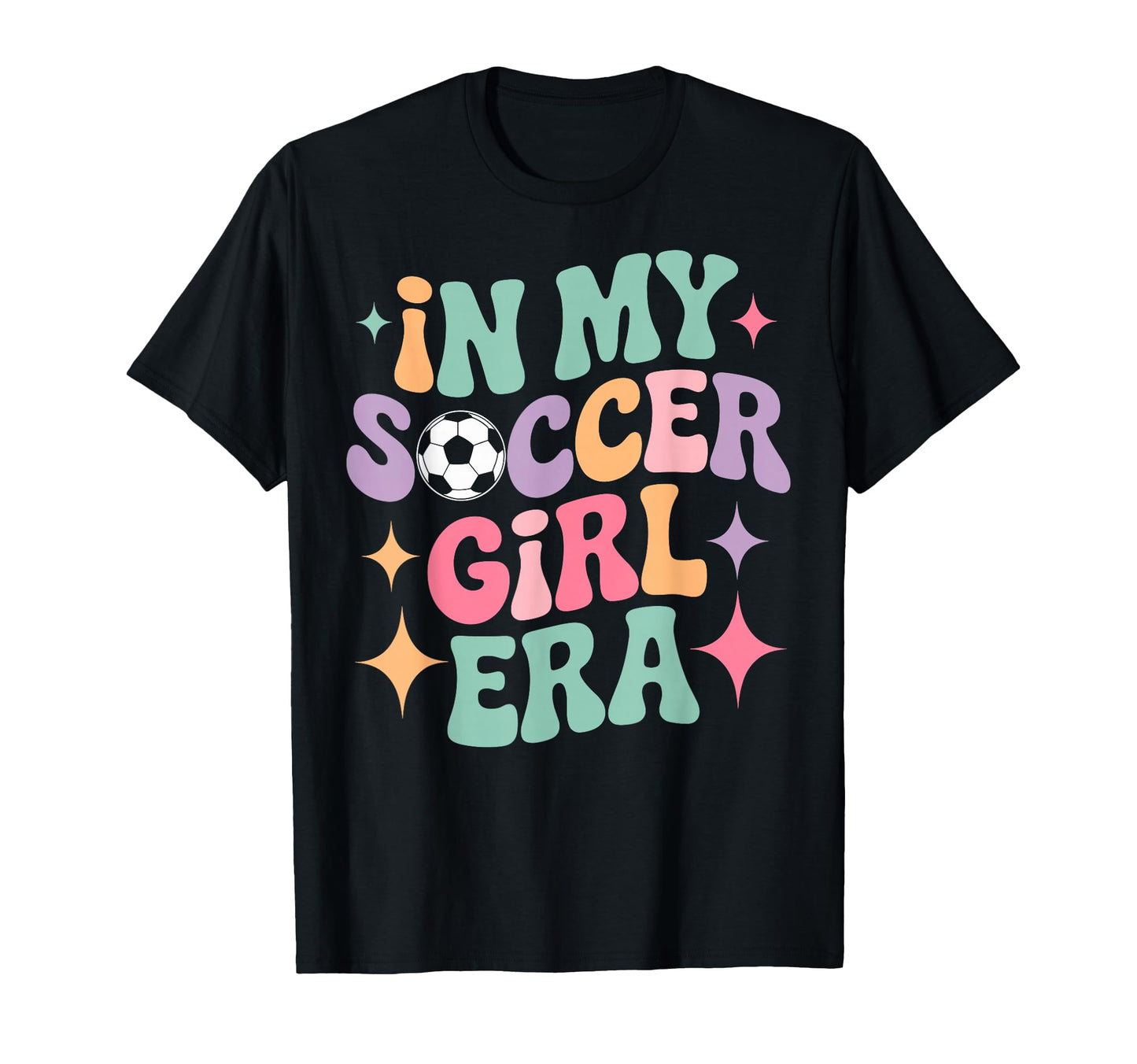 My Soccer Era Groovy Football Player T-Shirt - Fun Novelty Design Unisex - T-Shirt, Sweatshirt, Hoodie