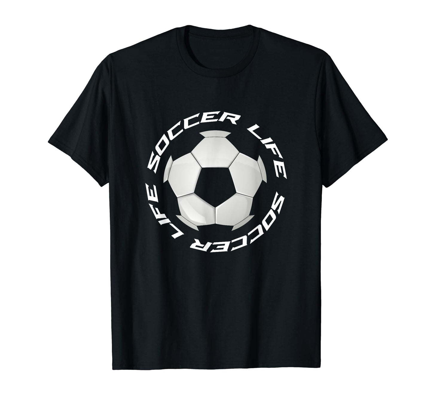 Soccer Life Soccer Player Stylized Soccer T-Shirt - Novelty Apparel Unisex - T-Shirt, Sweatshirt, Hoodie