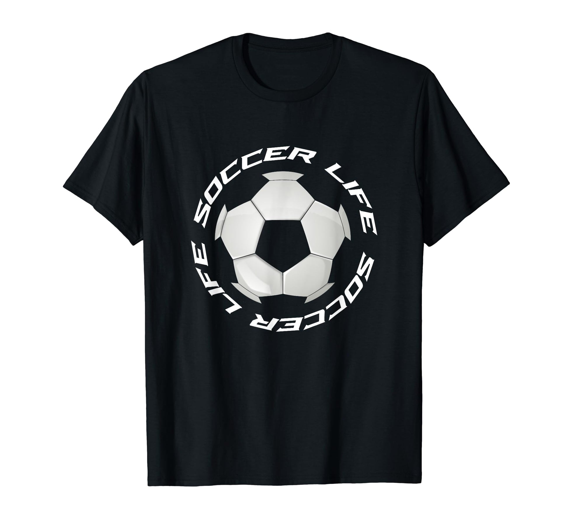 Soccer Life Soccer Player Stylized Soccer T-Shirt - Novelty Apparel Unisex - T-Shirt, Sweatshirt, Hoodie