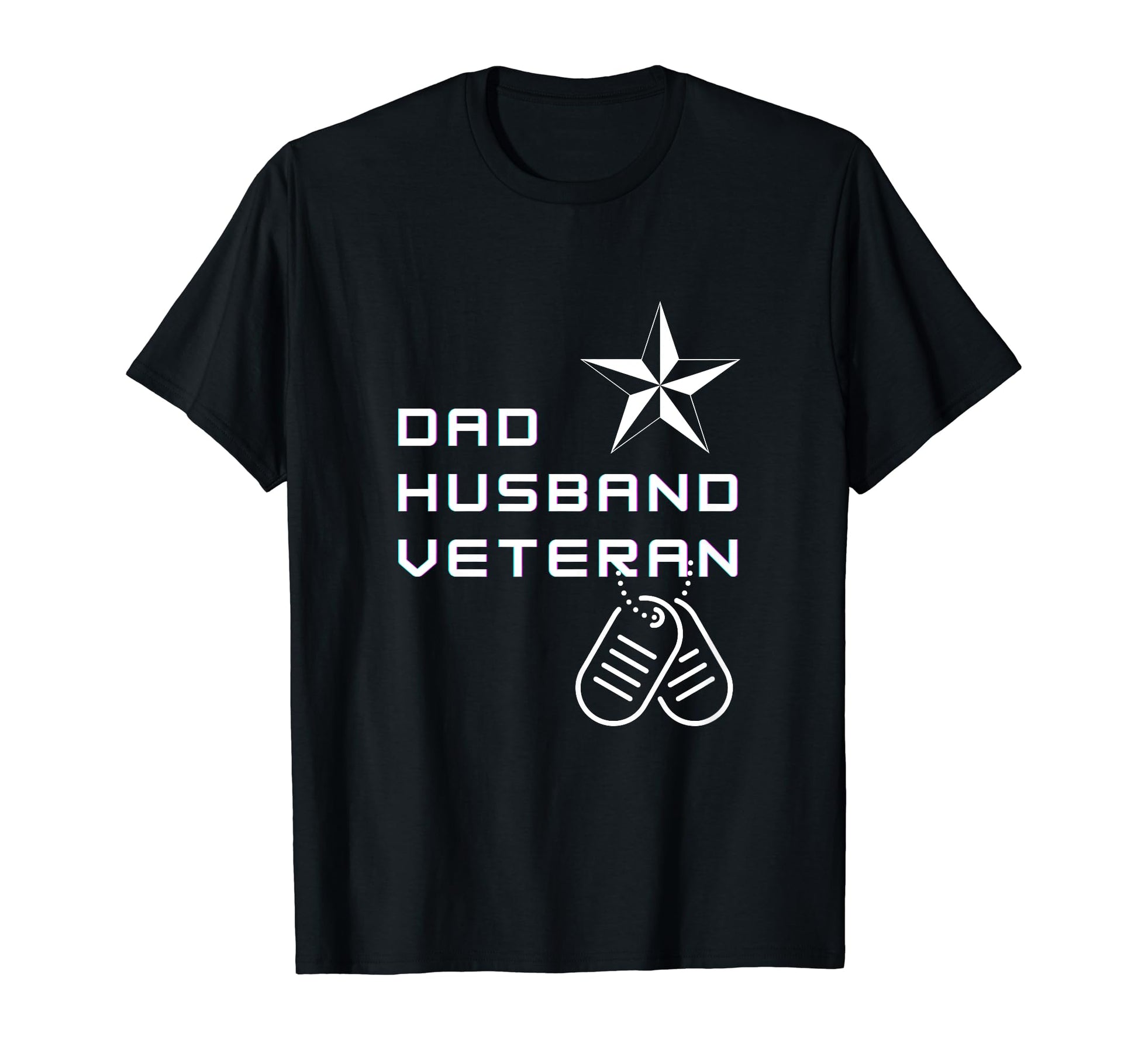 Dad Husband Veteran T-Shirt - Unique Graphic for Adults - T-Shirt, Sweatshirt, Hoodie